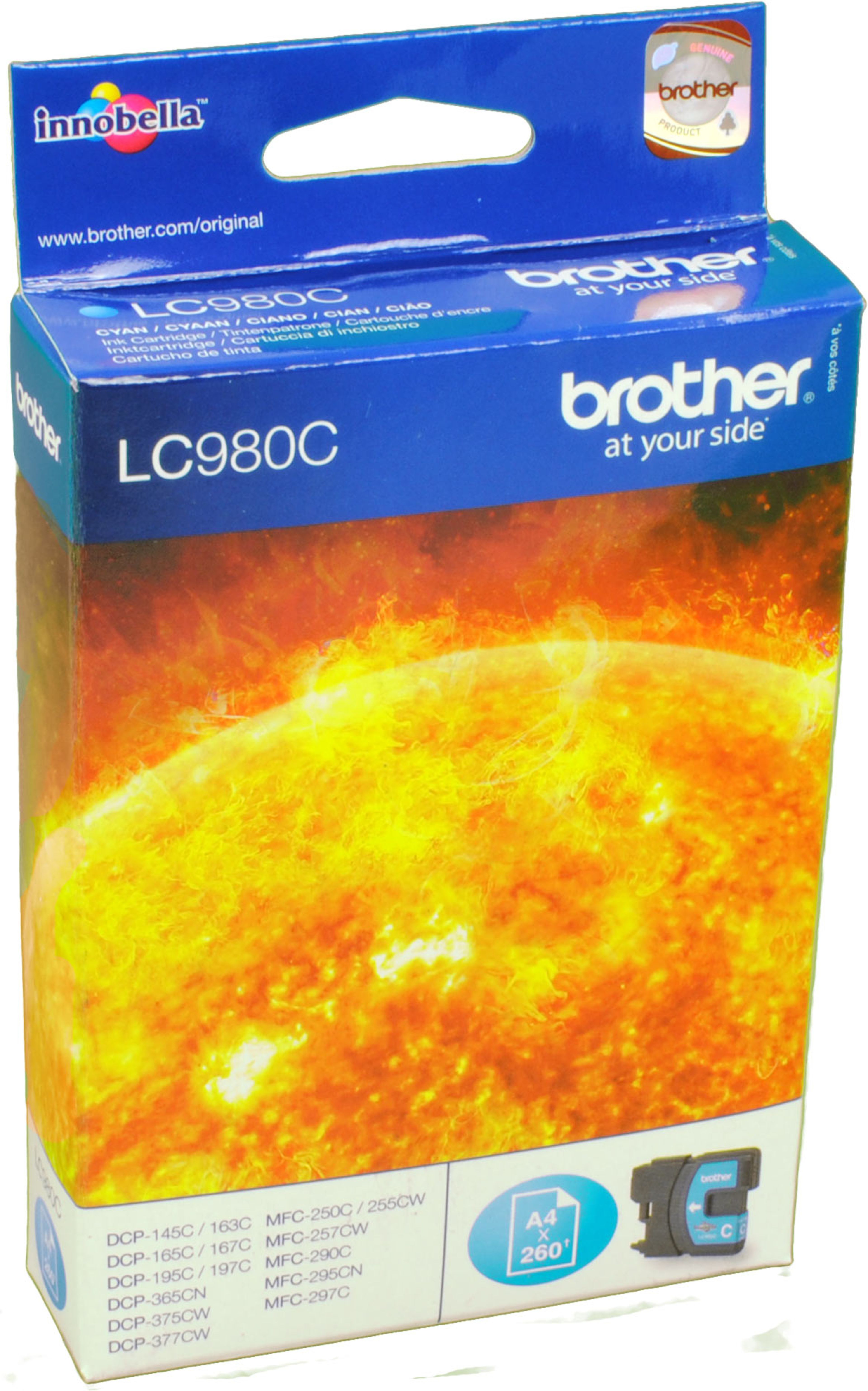 Brother Tinte LC-980C cyan