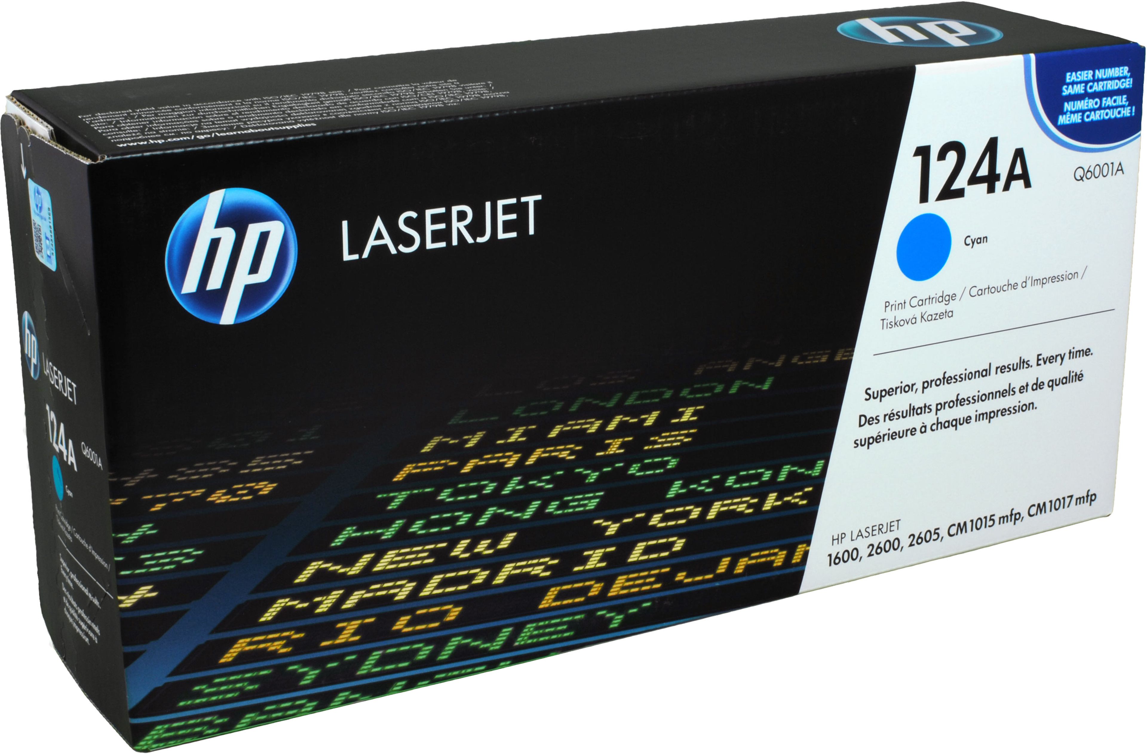 HP Toner Q6001A 124A cyan