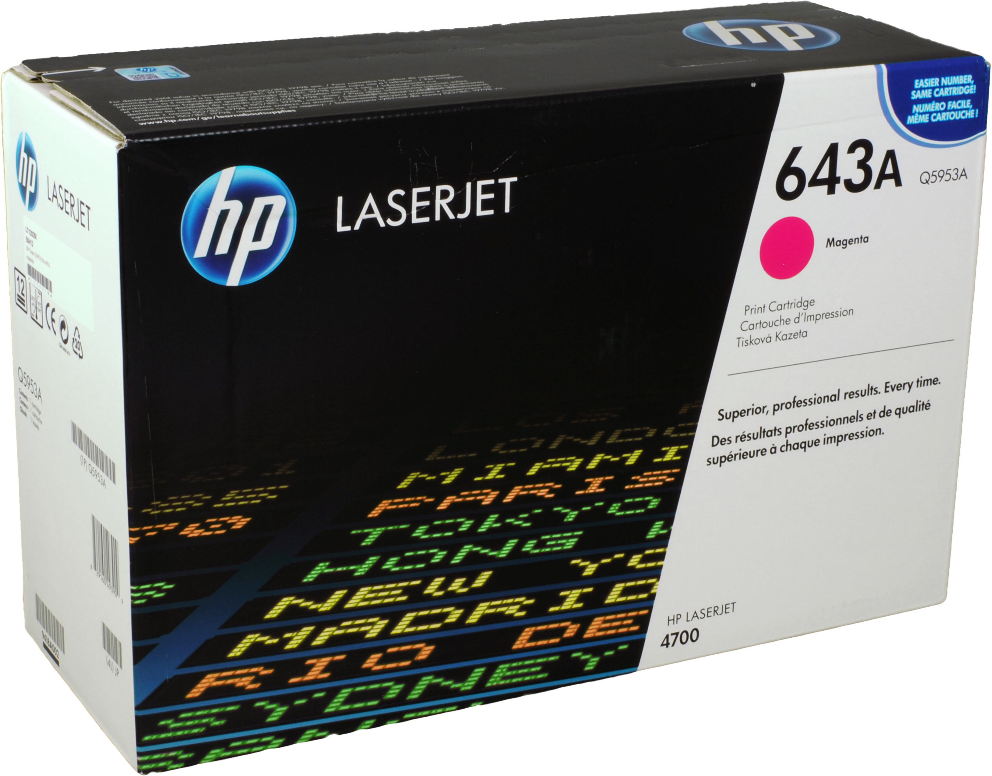 HP Toner Q5953A 643A magenta