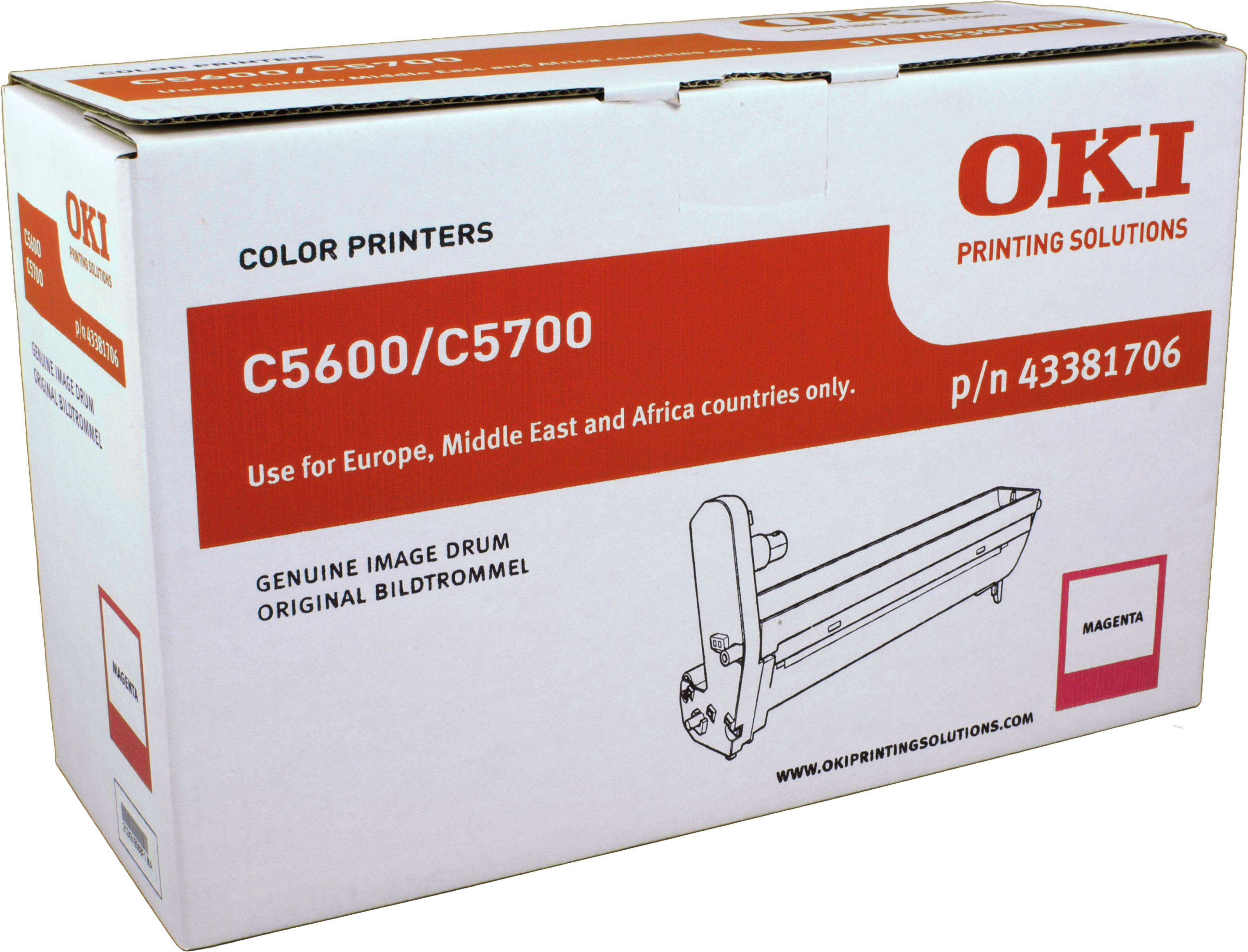 Oki Trommel 43381706 magenta