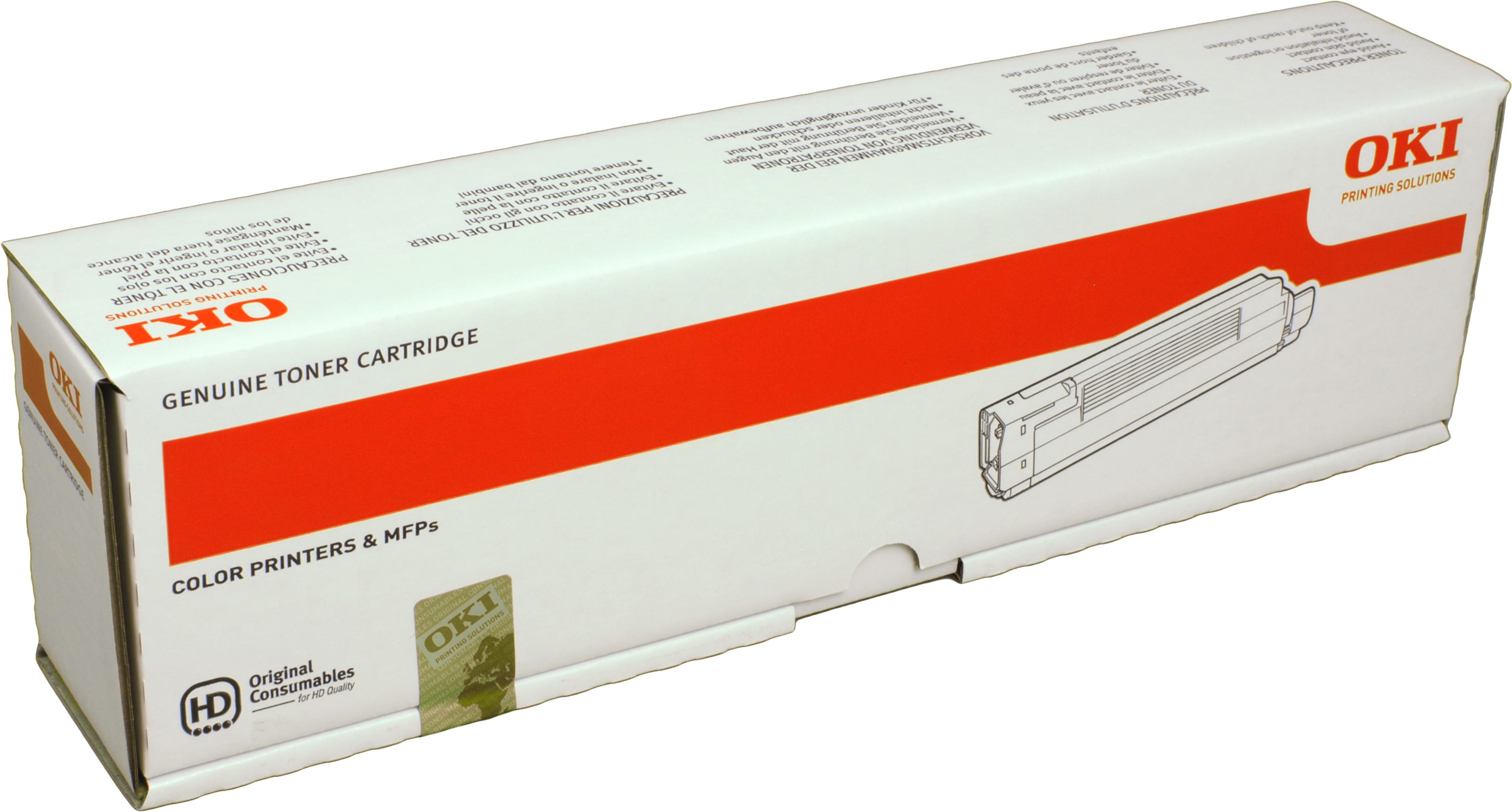 Oki Toner 43487712 schwarz