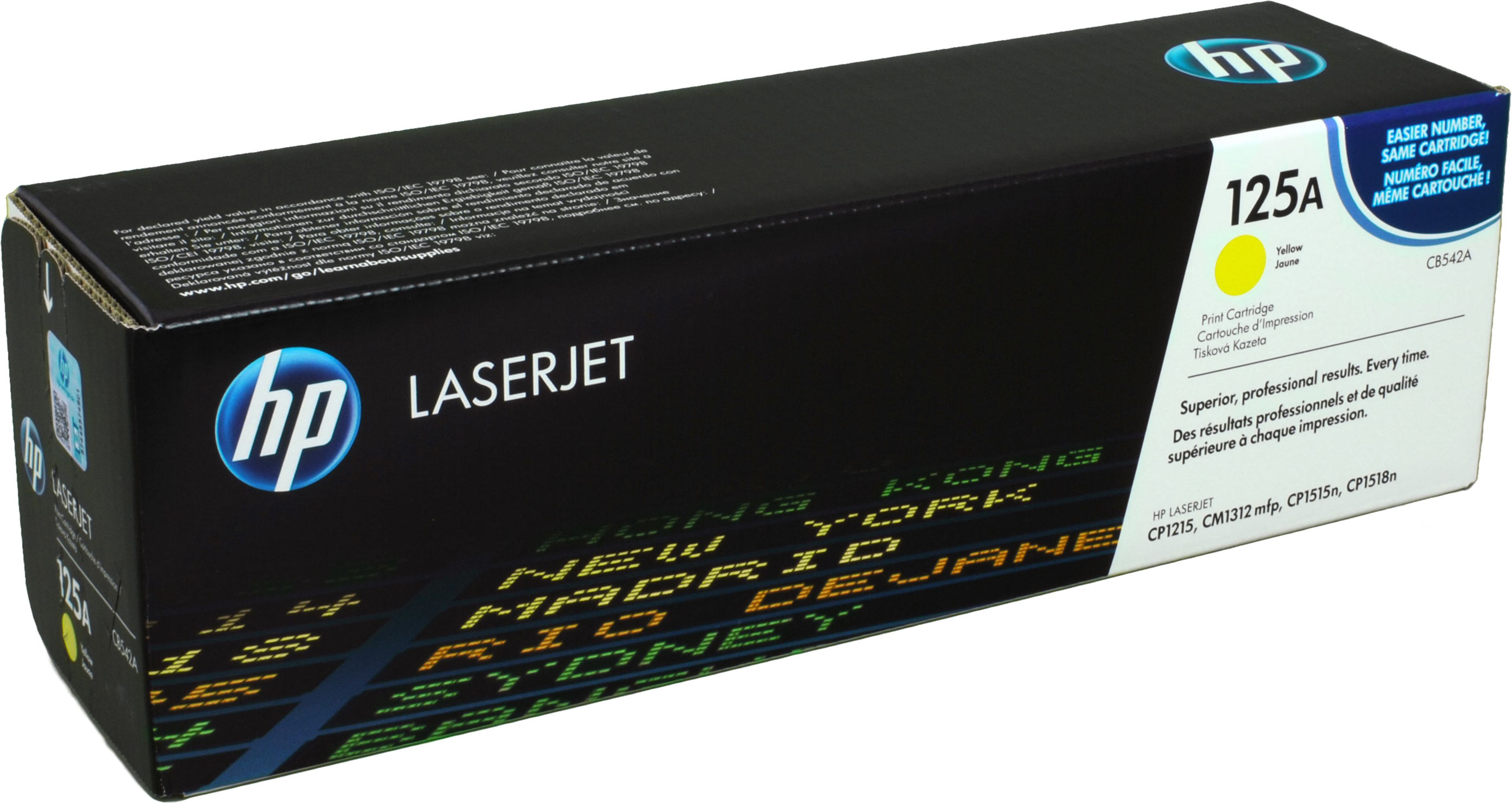 HP Toner CB542A 125A yellow