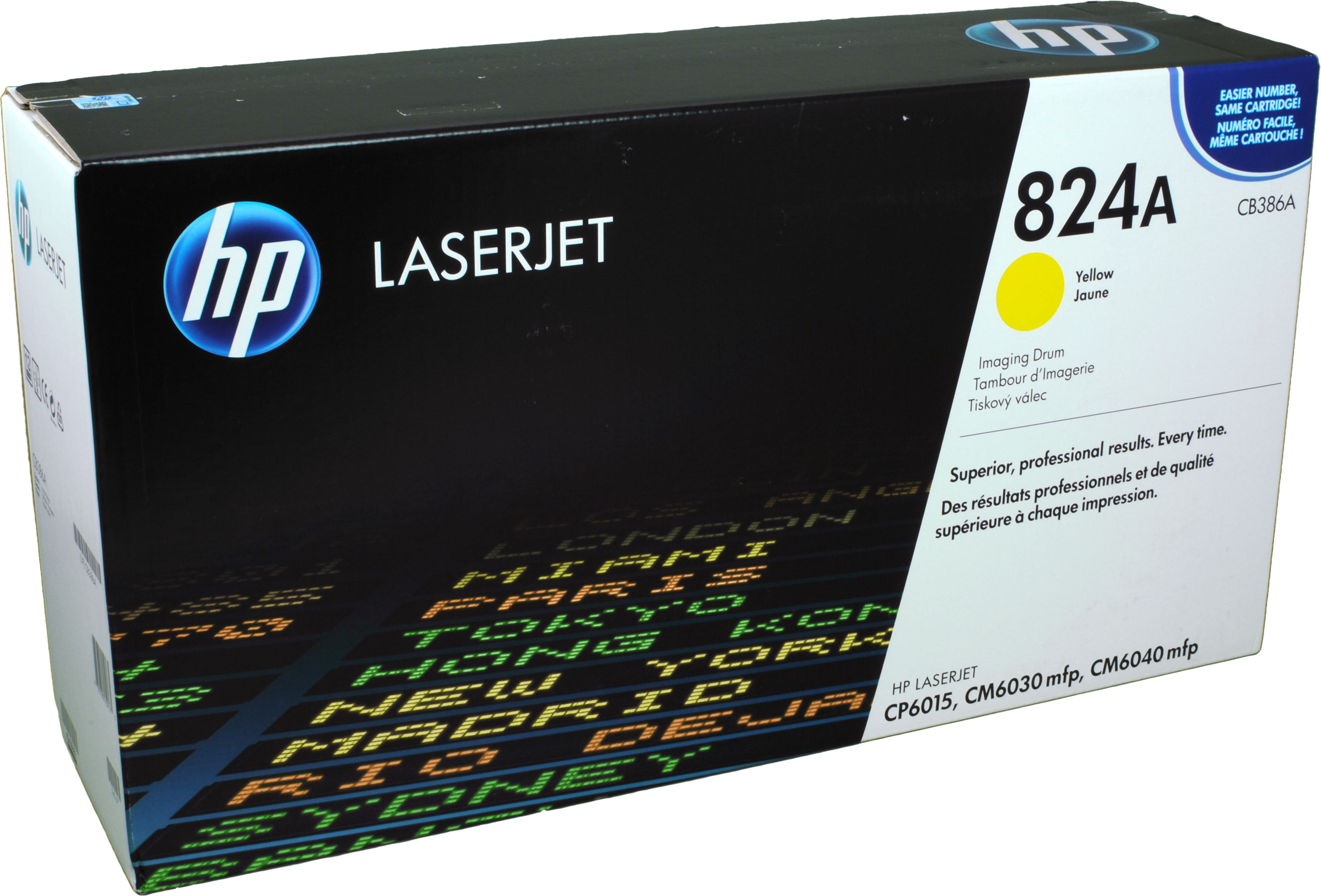 HP Trommel CB386A 824A yellow