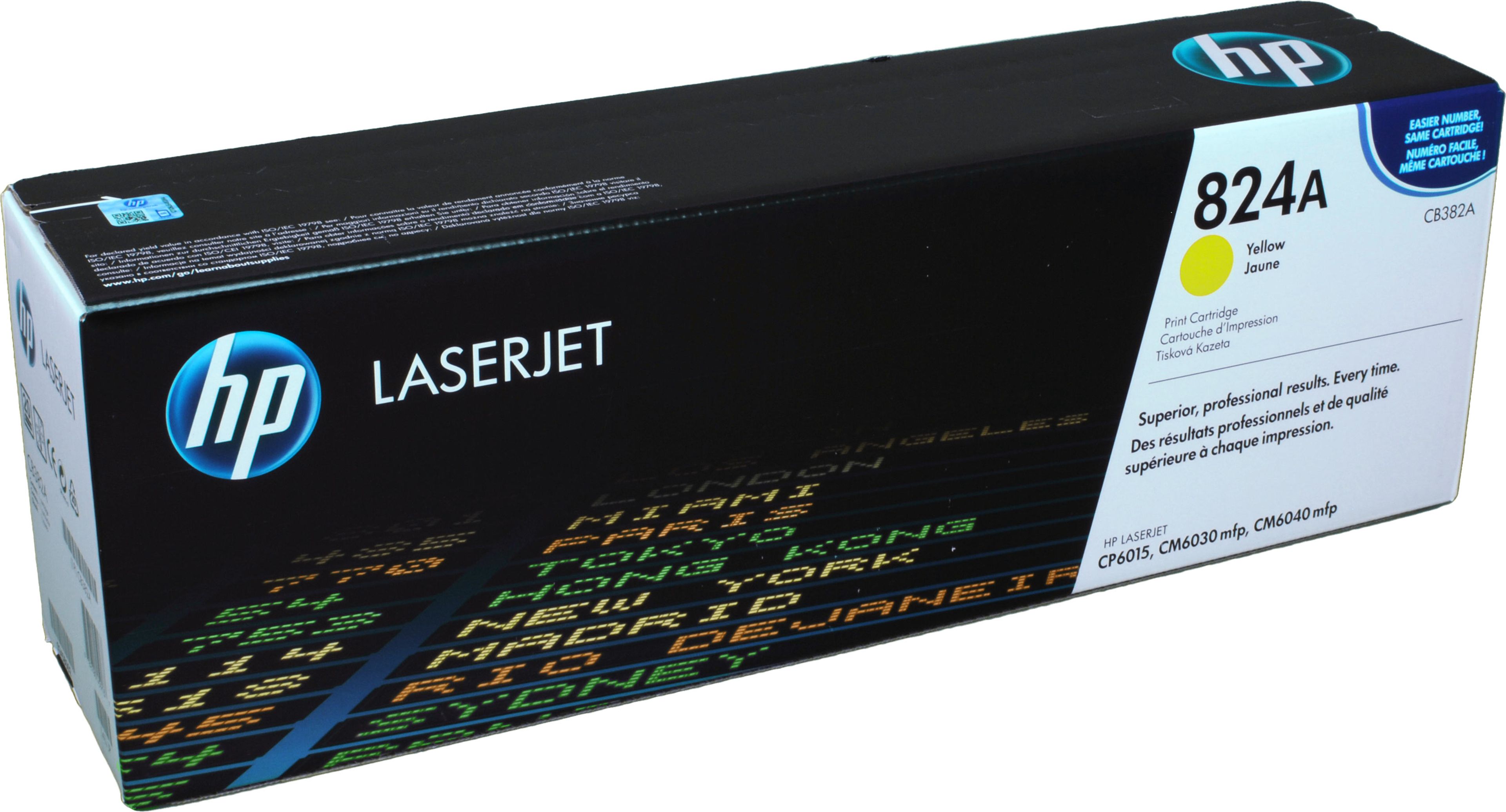 HP Toner CB382A 824A yellow