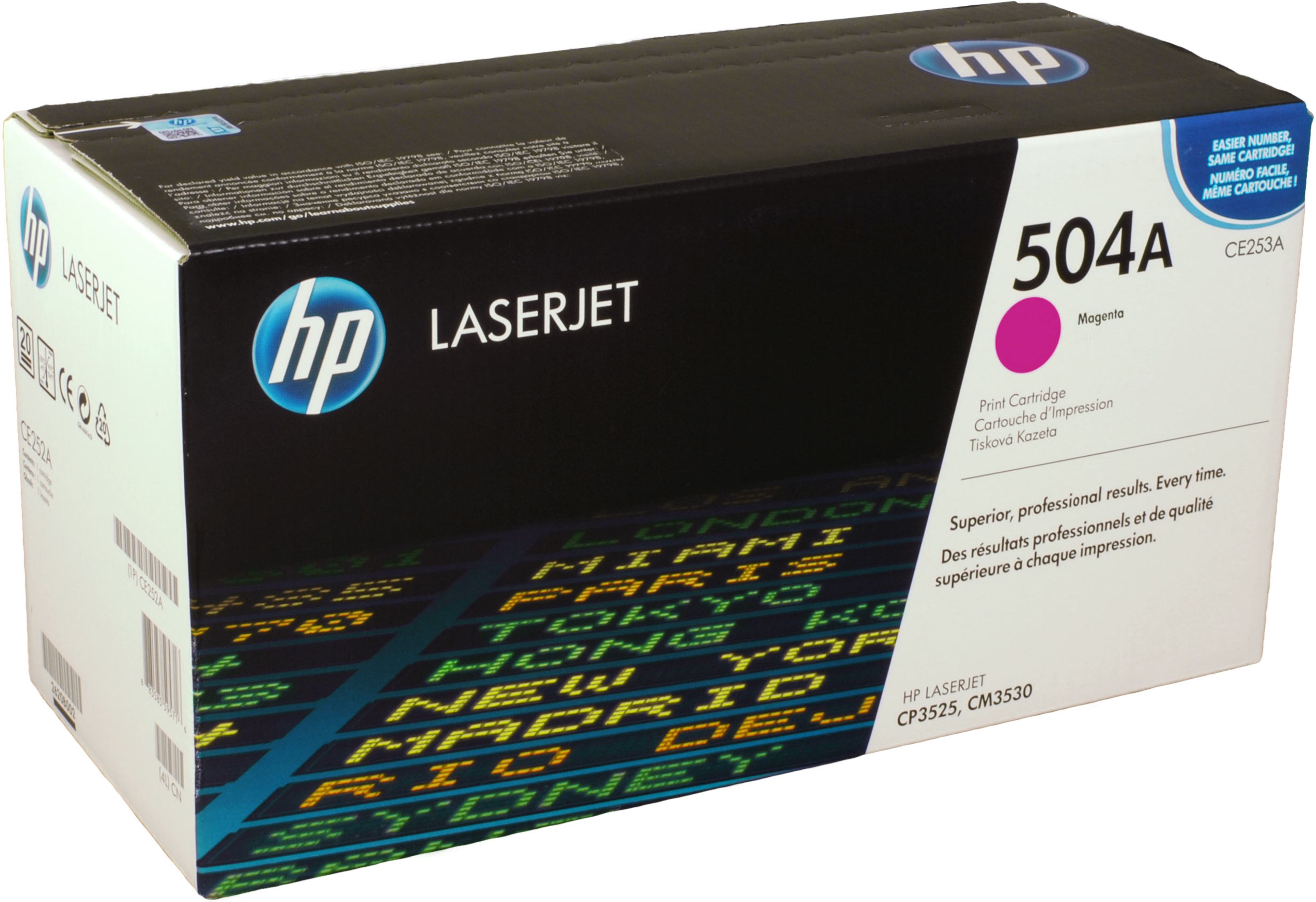 HP Toner CE253A 504A magenta