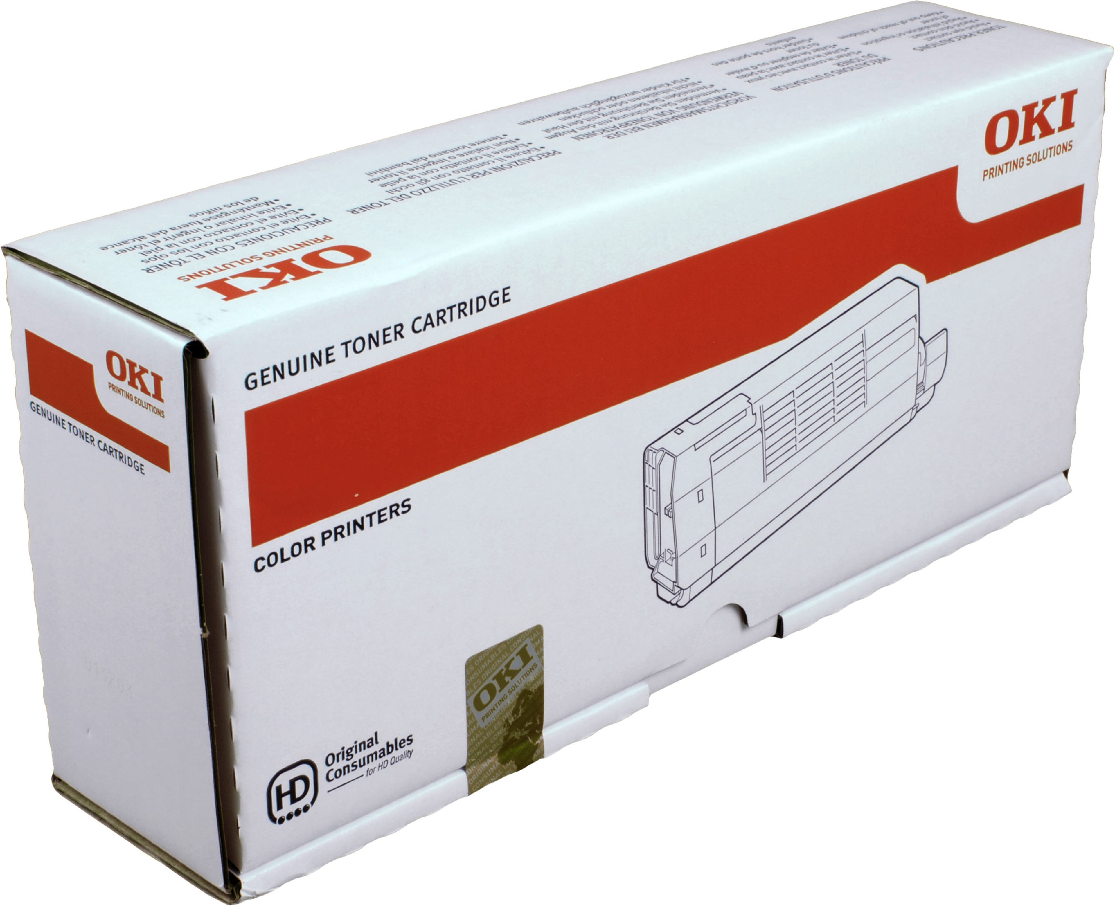 Oki Toner 44318608 schwarz
