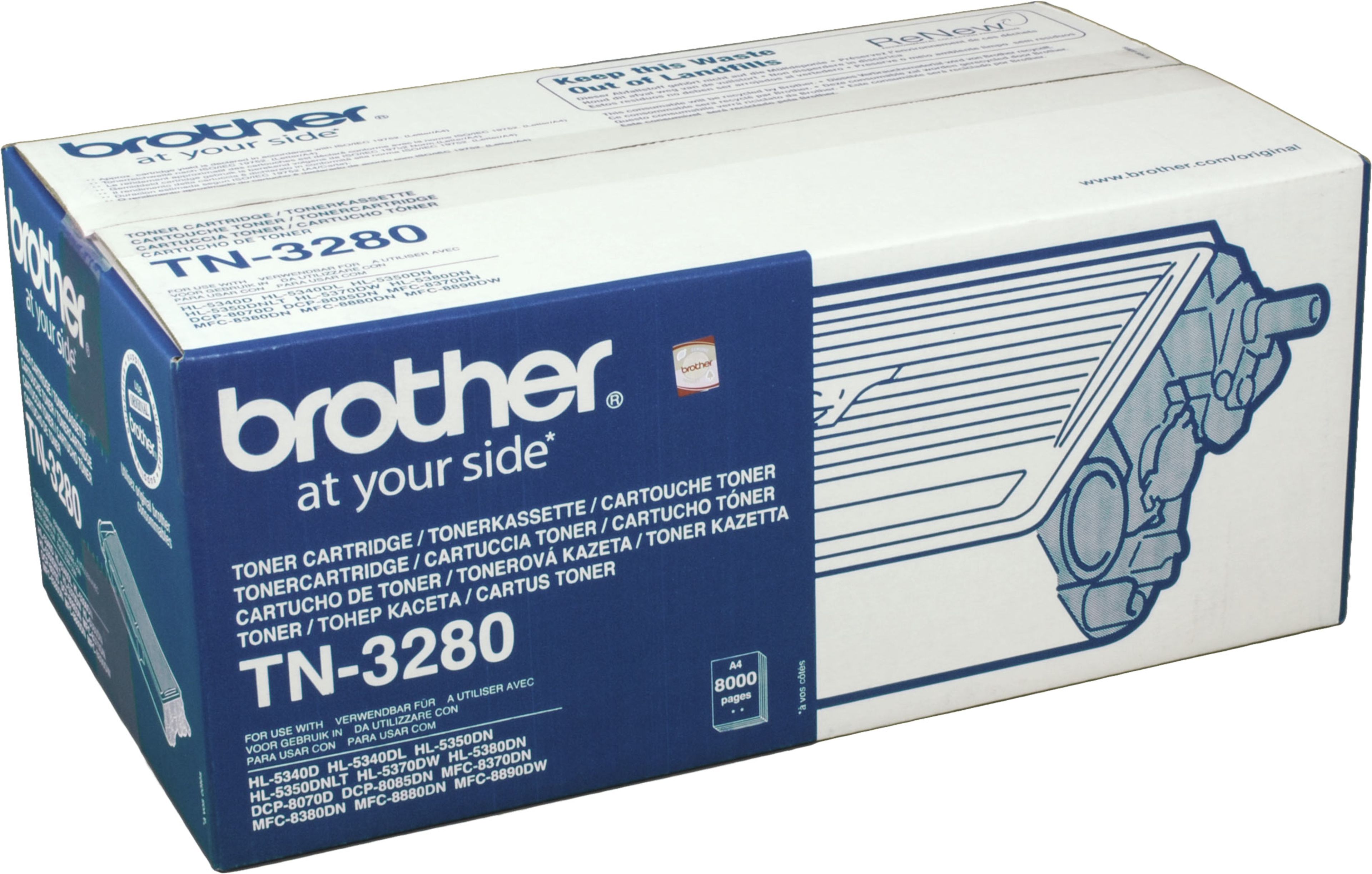 Brother Toner TN-3280 schwarz
