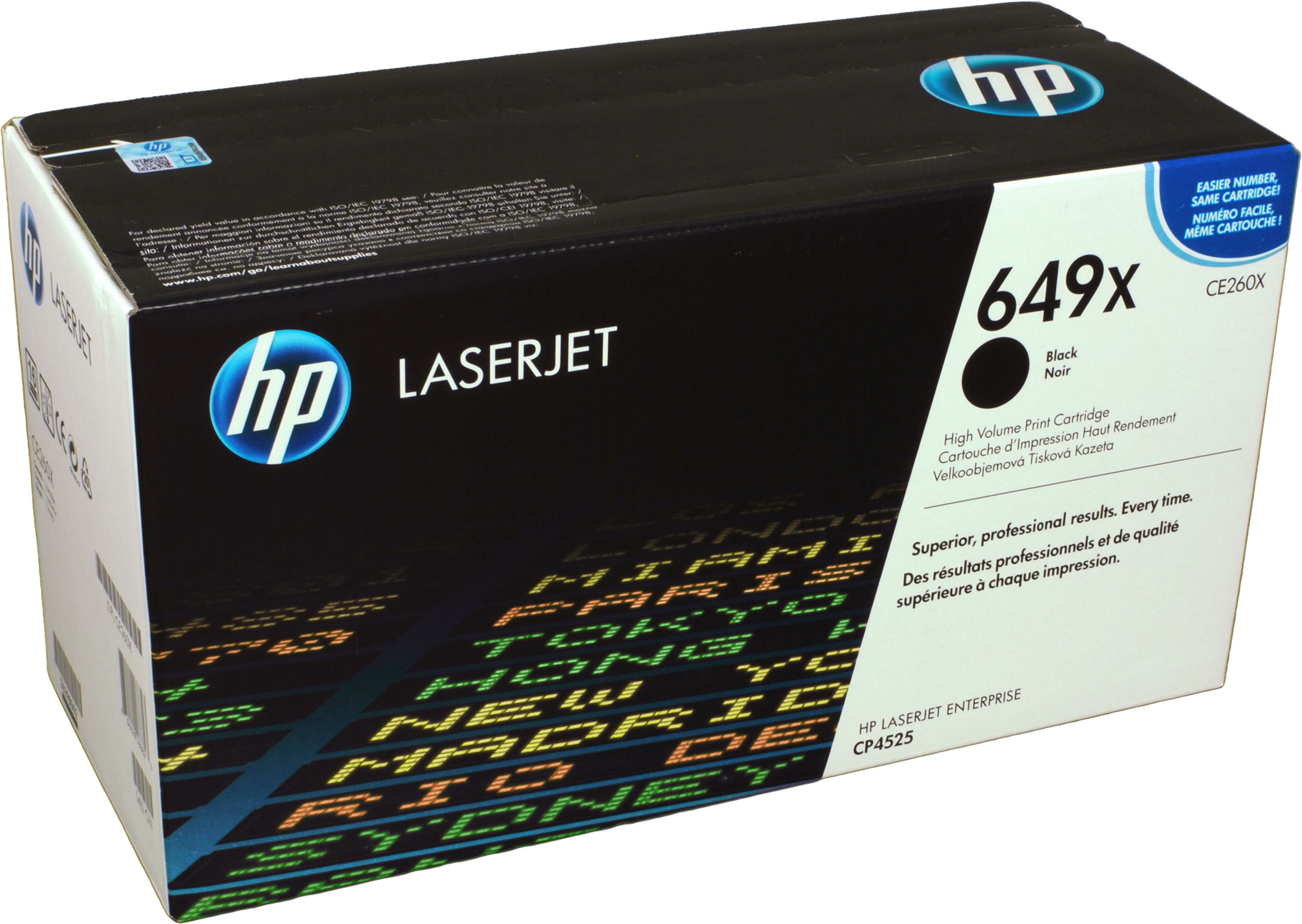 HP Toner CE260X 649X schwarz