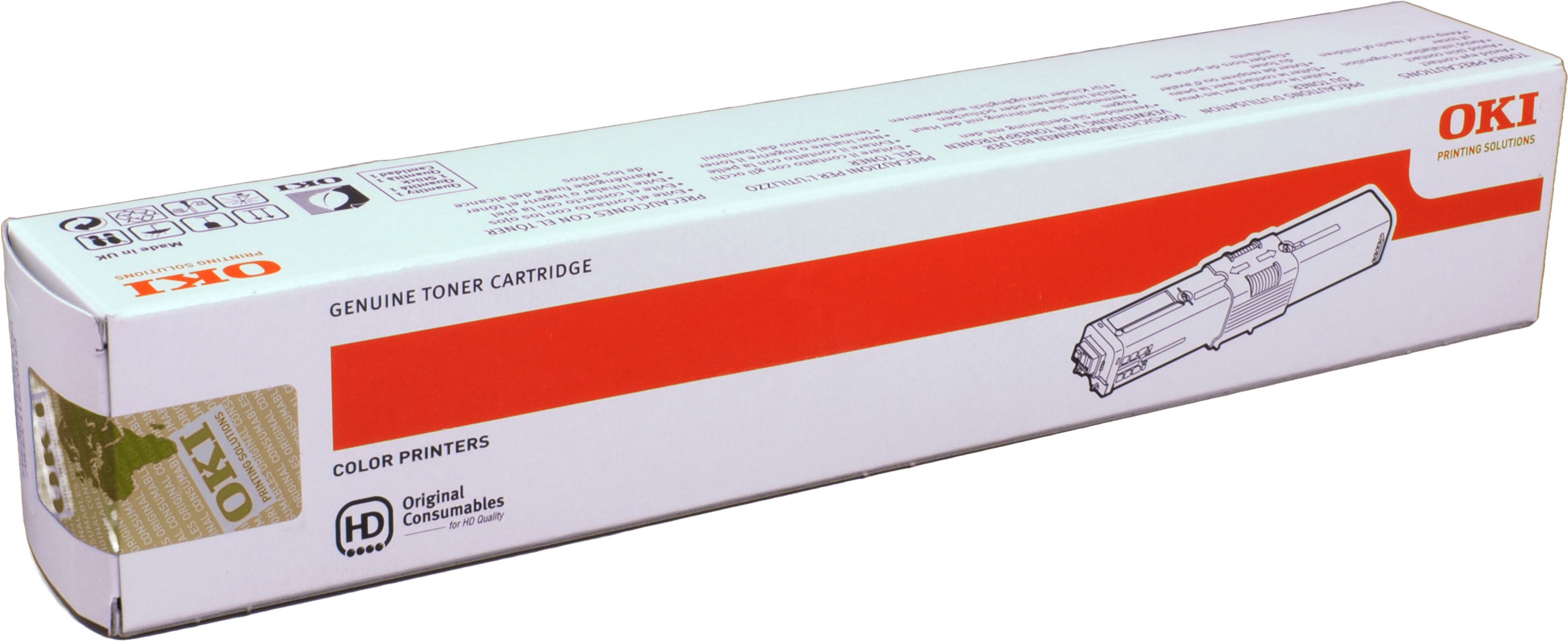 Oki Toner 44469724 cyan