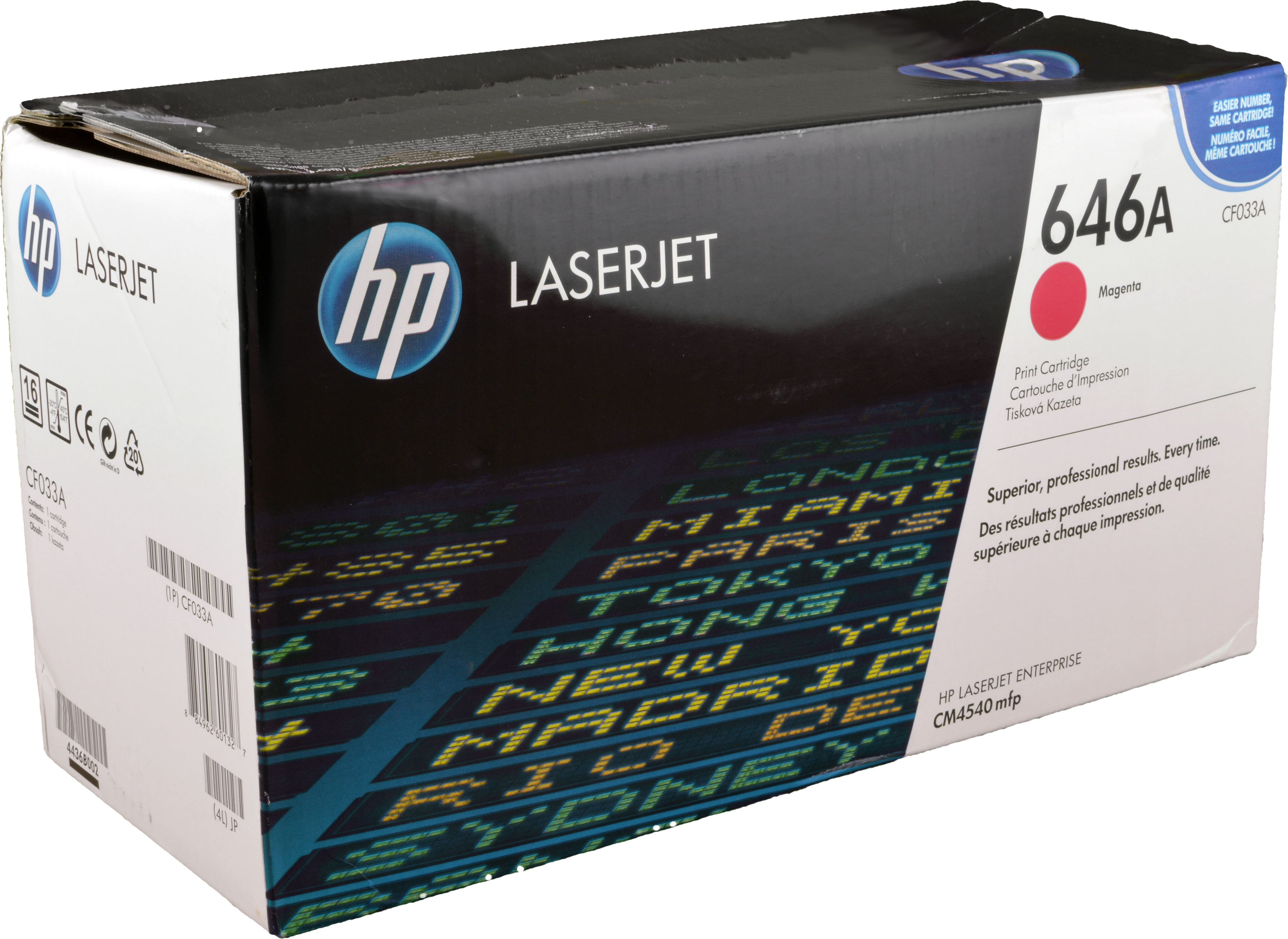 HP Toner CF033A 646A magenta