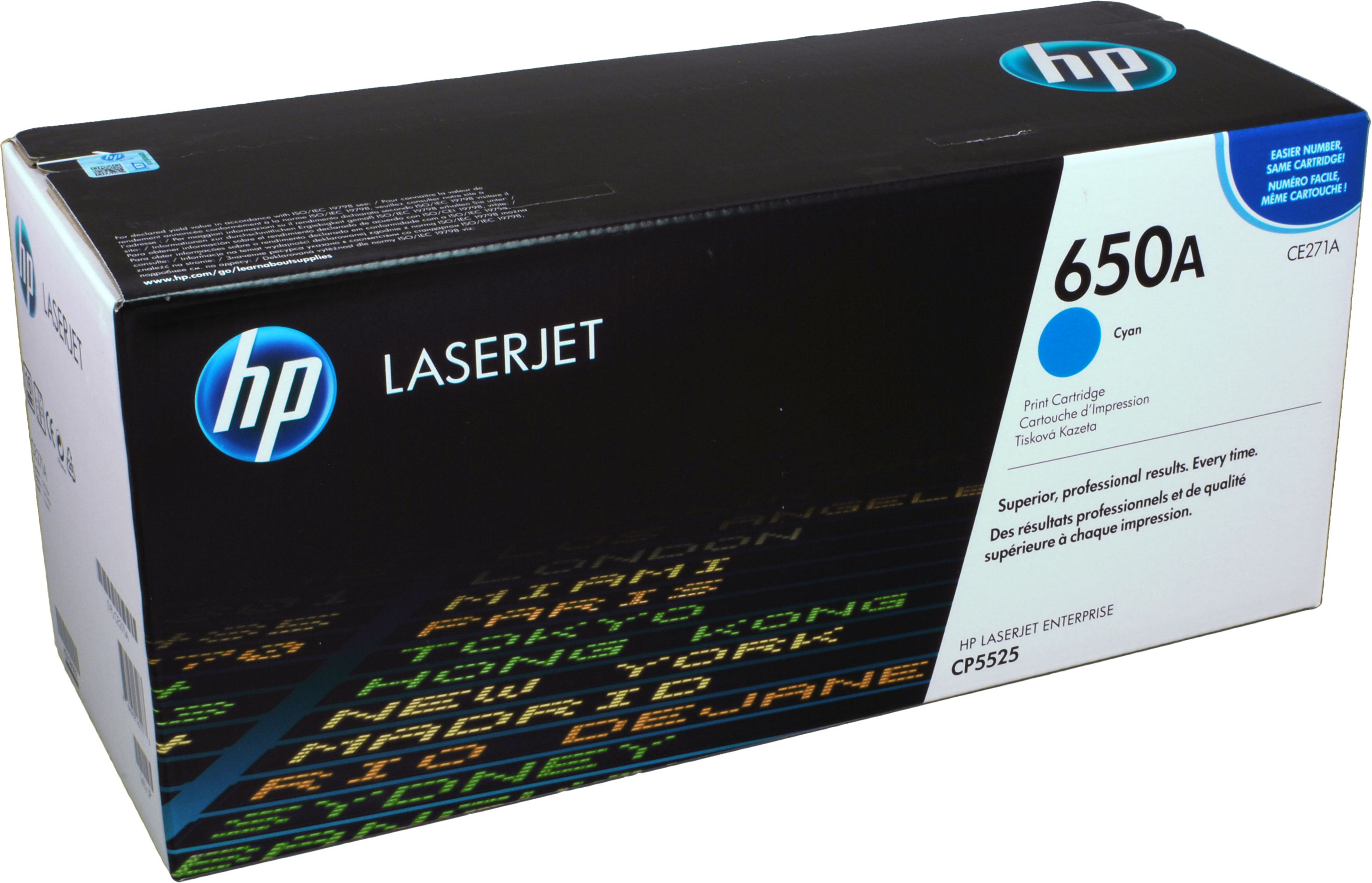 HP Toner CE271A 650A cyan