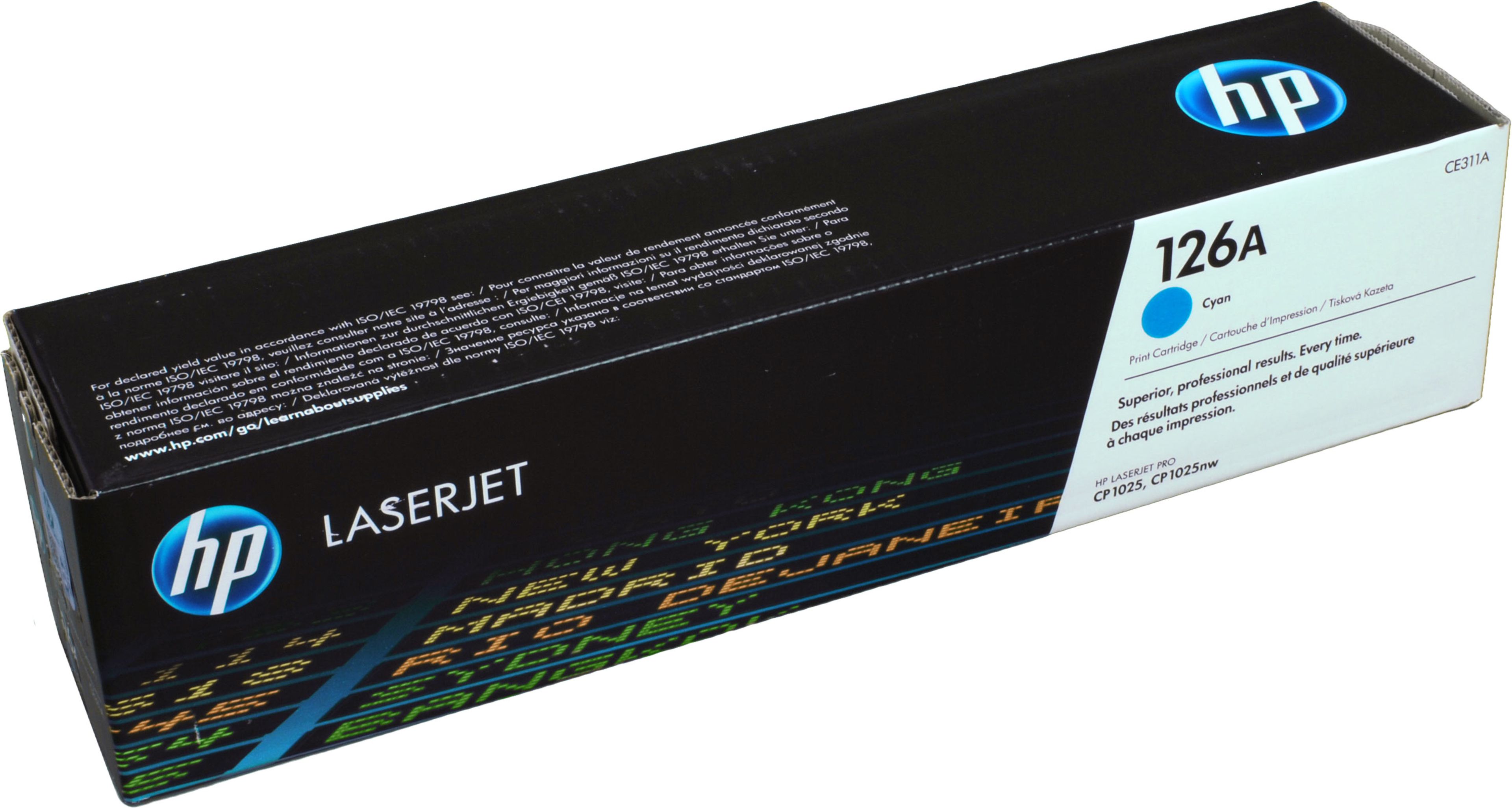 HP Toner CE311A 126A cyan