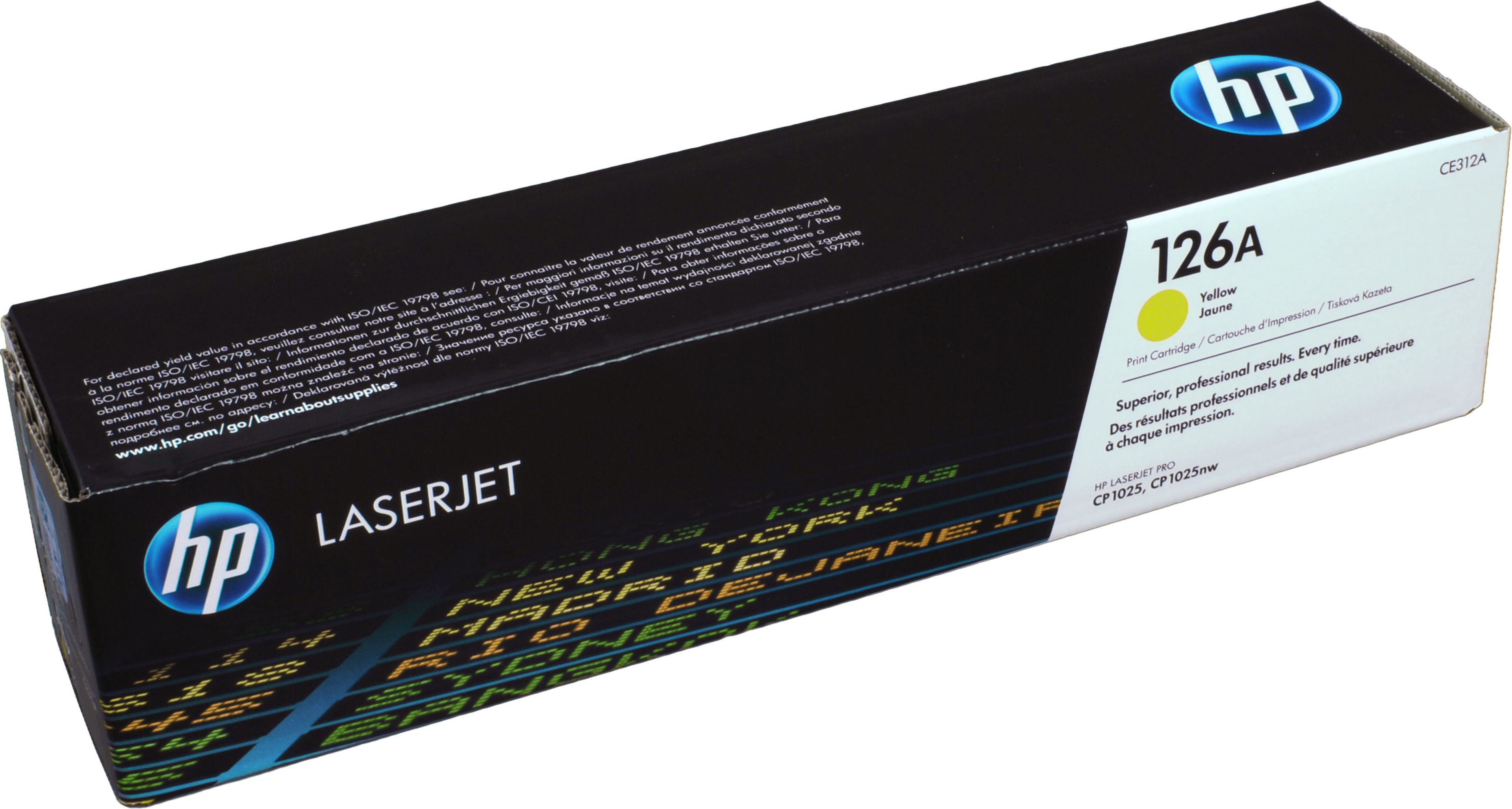 HP Toner CE312A 126A yellow