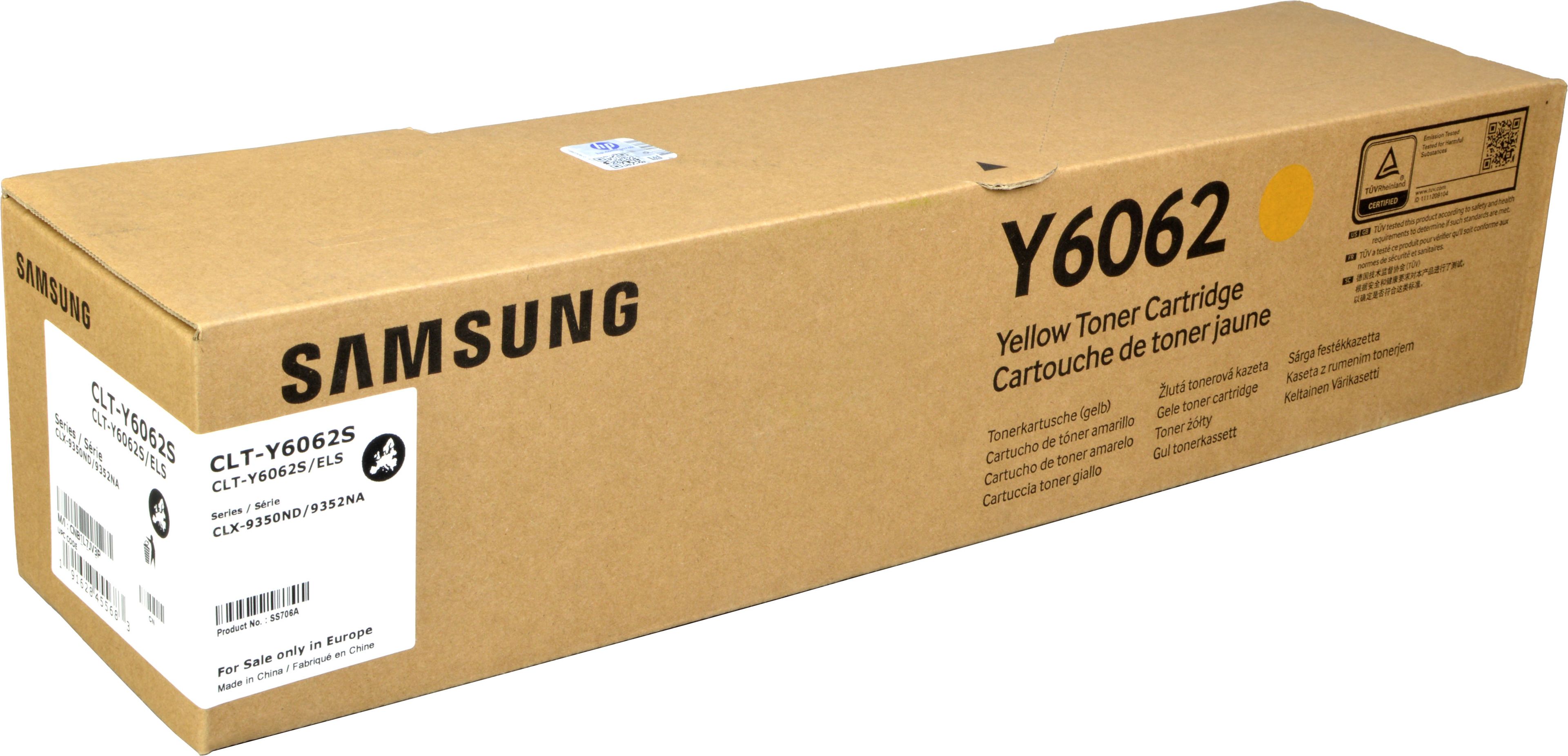 HP (Samsung) Toner CLT-Y6062S/ELS SS706A yellow