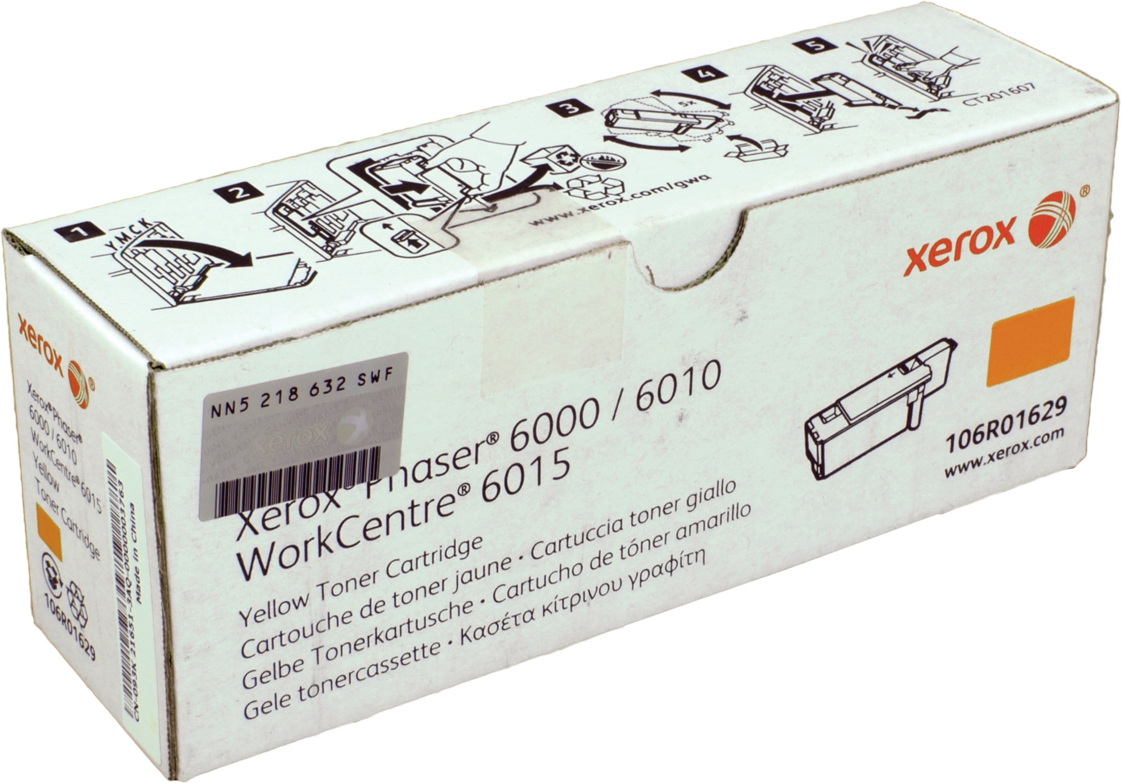 Xerox Toner 106R01629 yellow