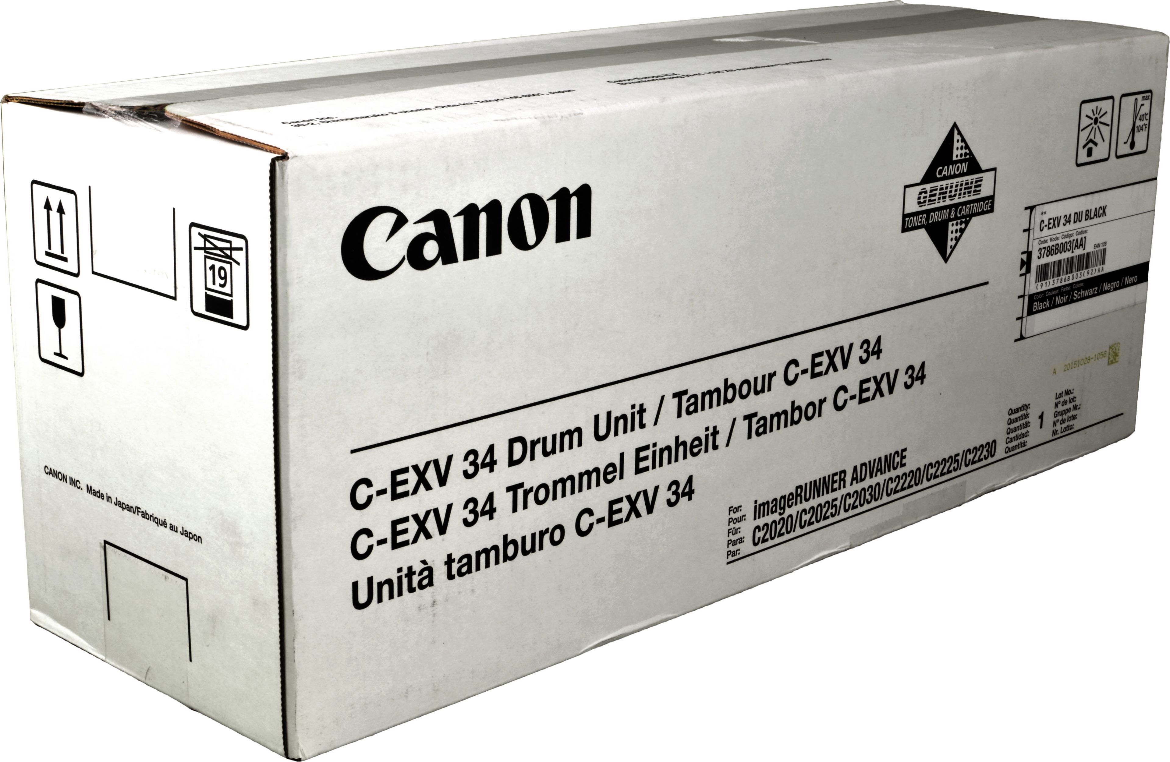 Canon Trommel 3786B003 C-EXV34 schwarz