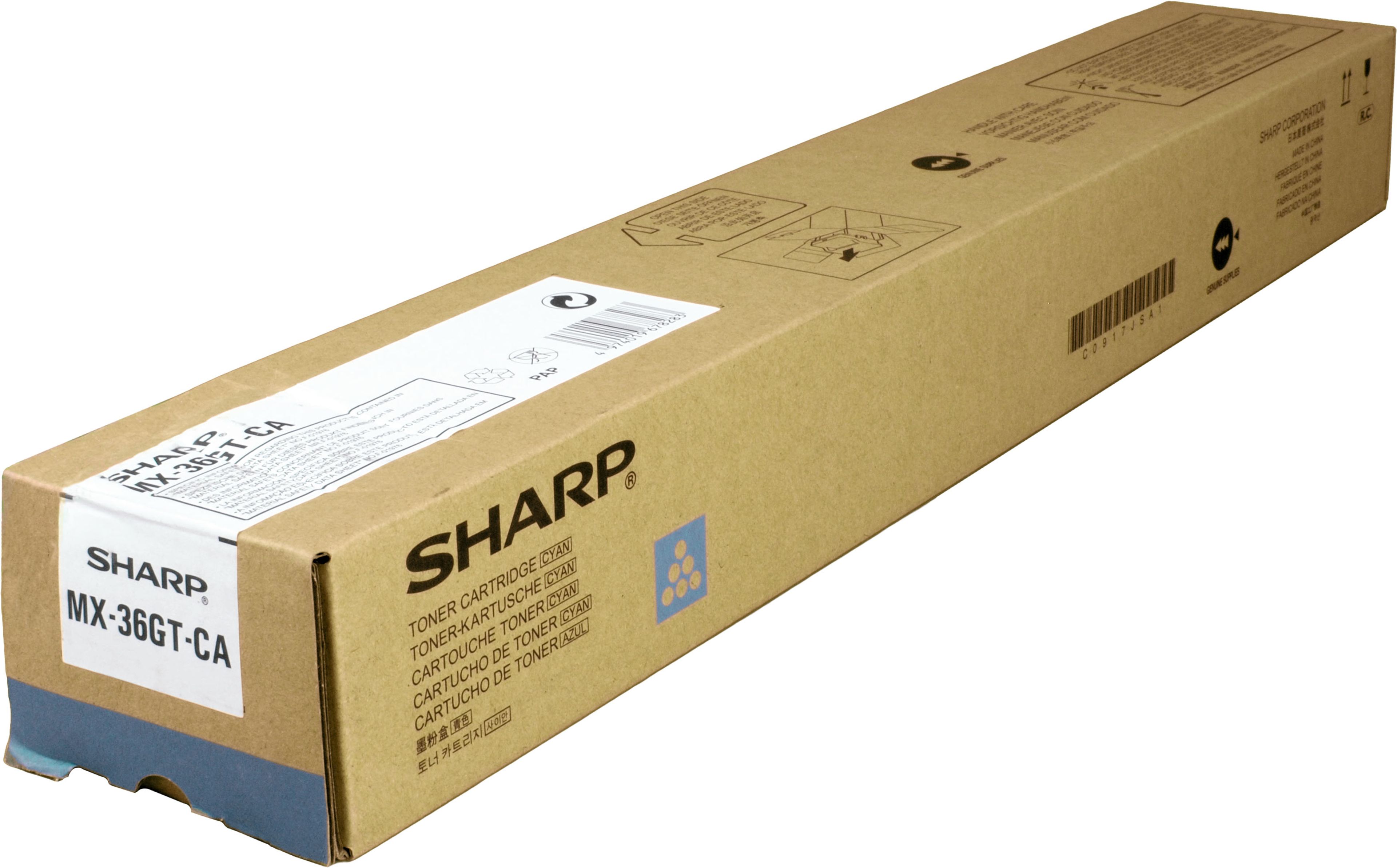 Sharp Toner MX-36GTCA cyan