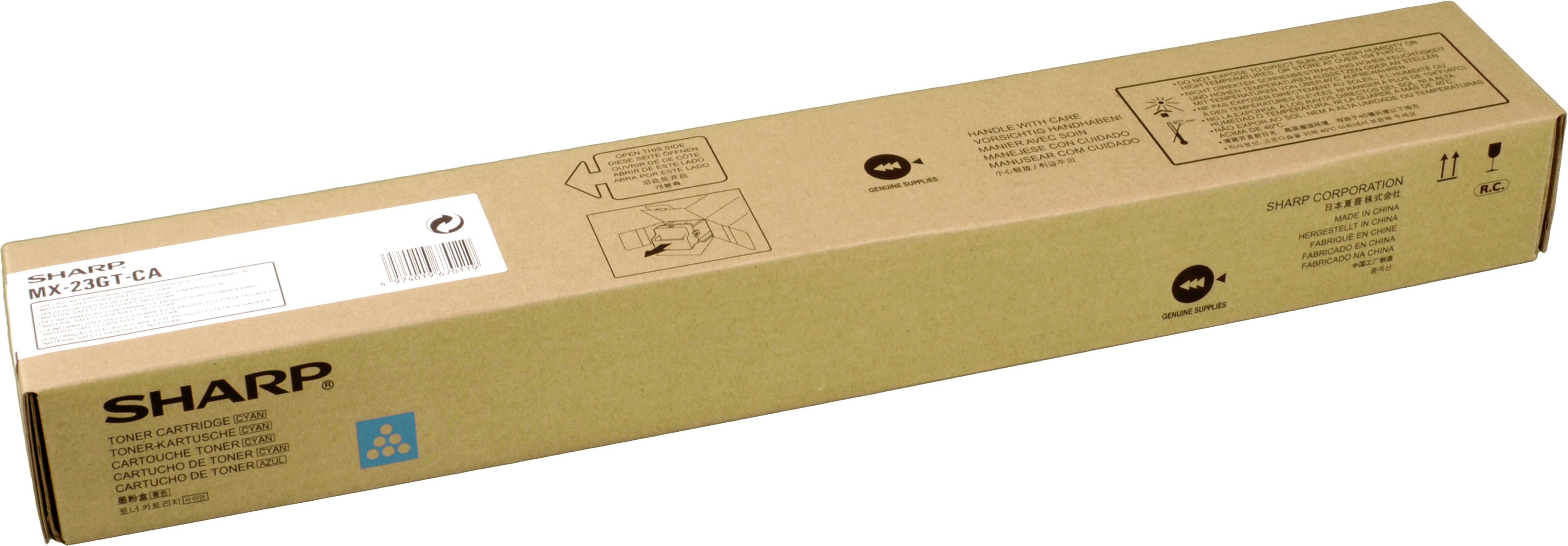 Sharp Toner MX-23GTCA cyan