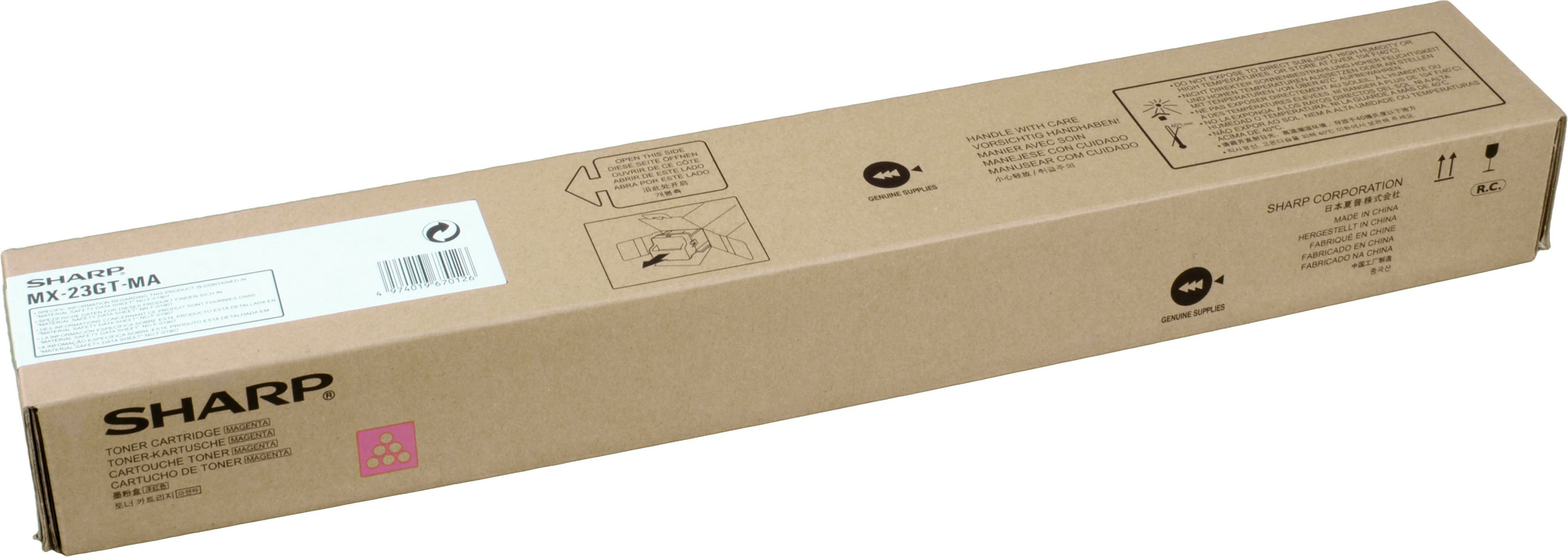 Sharp Toner MX-23GTMA magenta