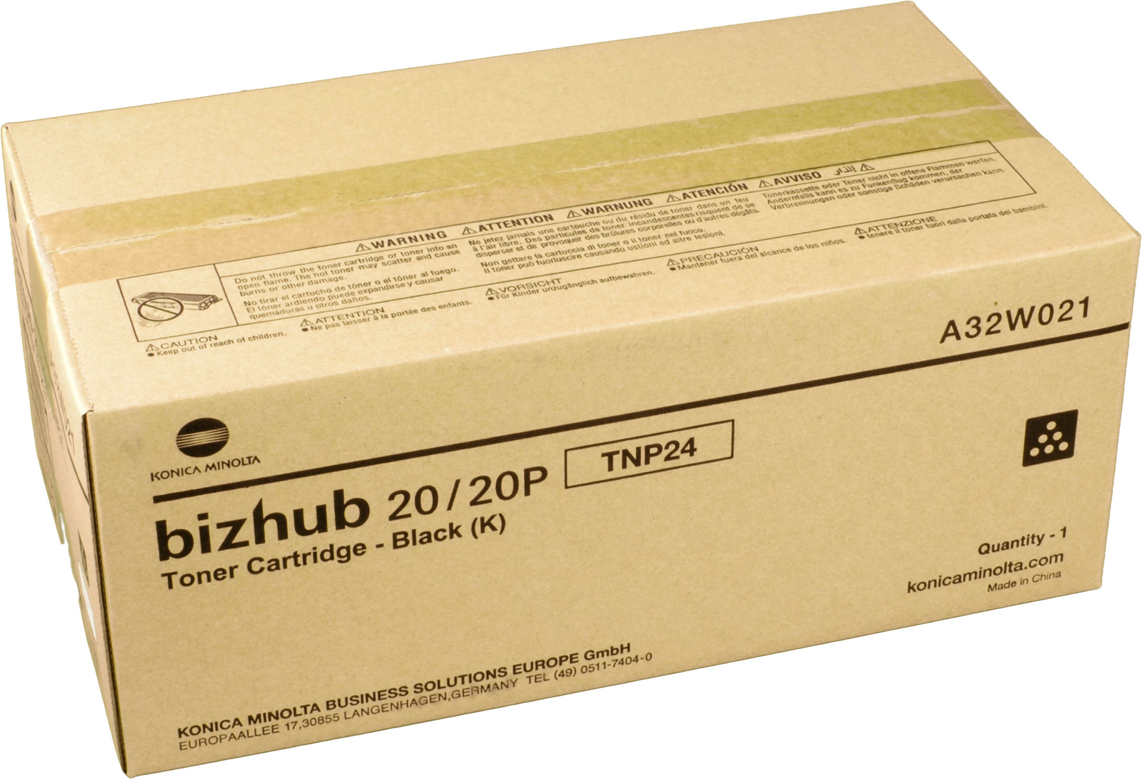 Konica Minolta Toner TNP-24 A32W021 schwarz