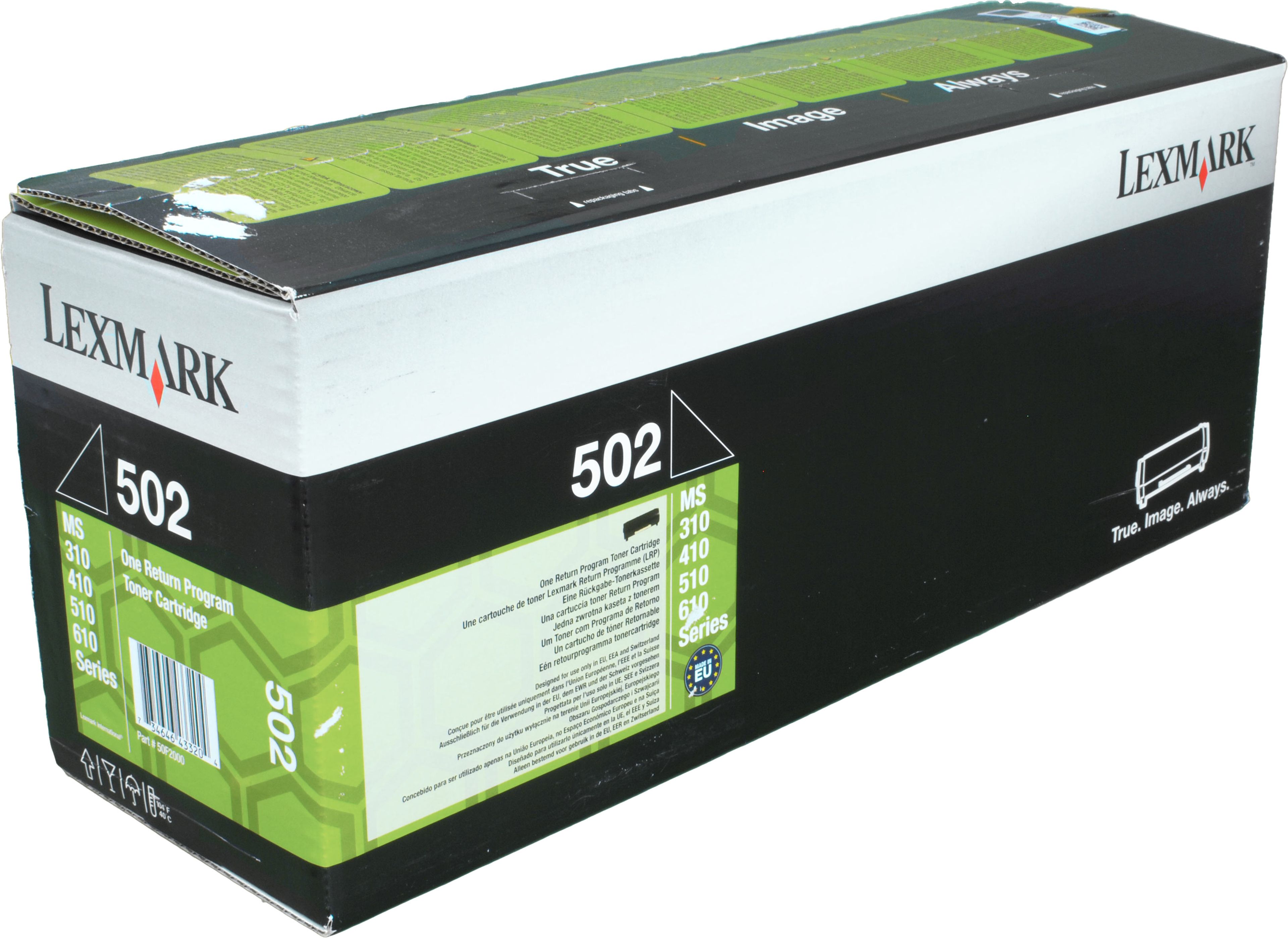 Lexmark Toner 50F2000 502 schwarz