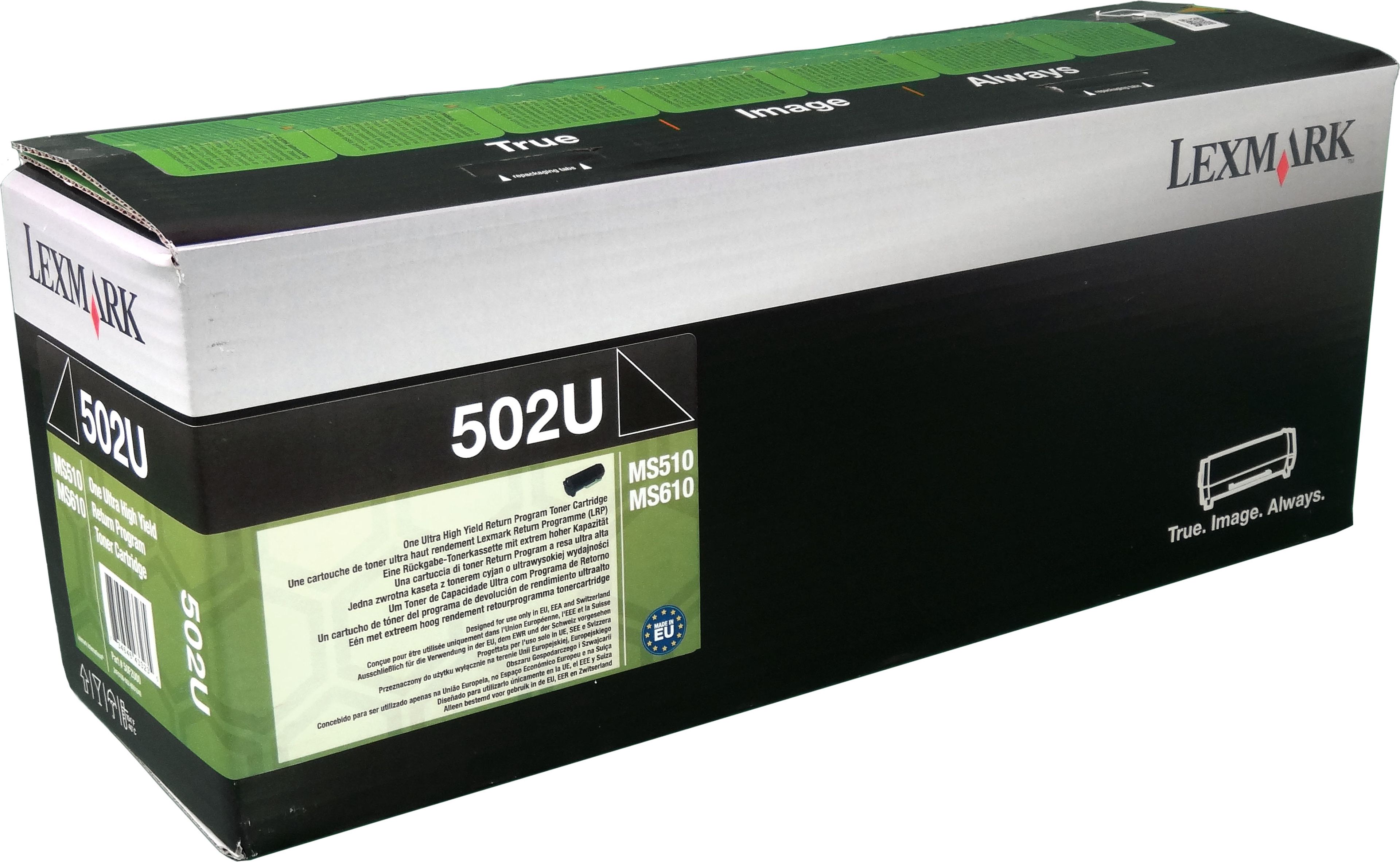 Lexmark Toner 50F2U00 502U schwarz