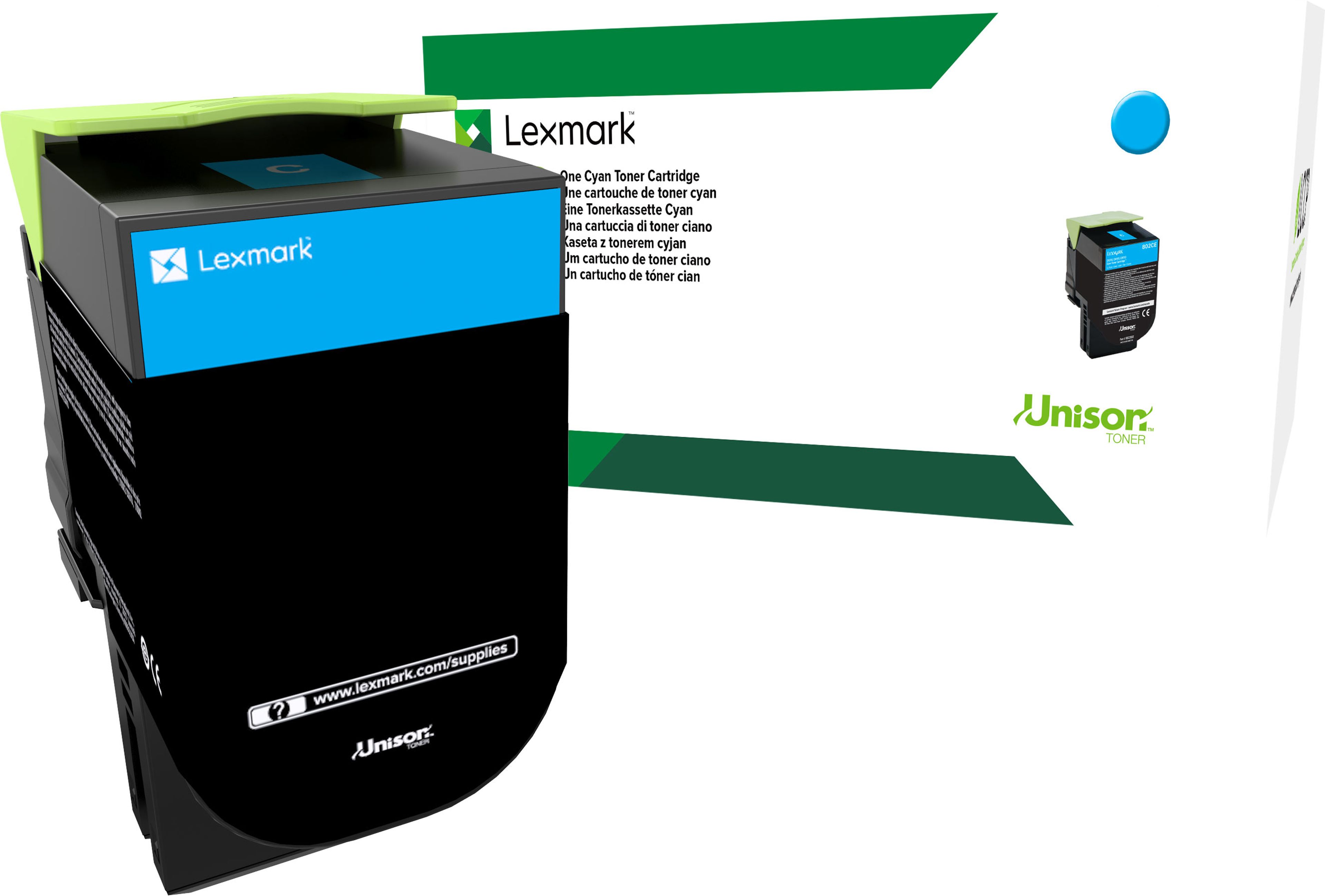Lexmark Toner 70C2HC0 702HC cyan