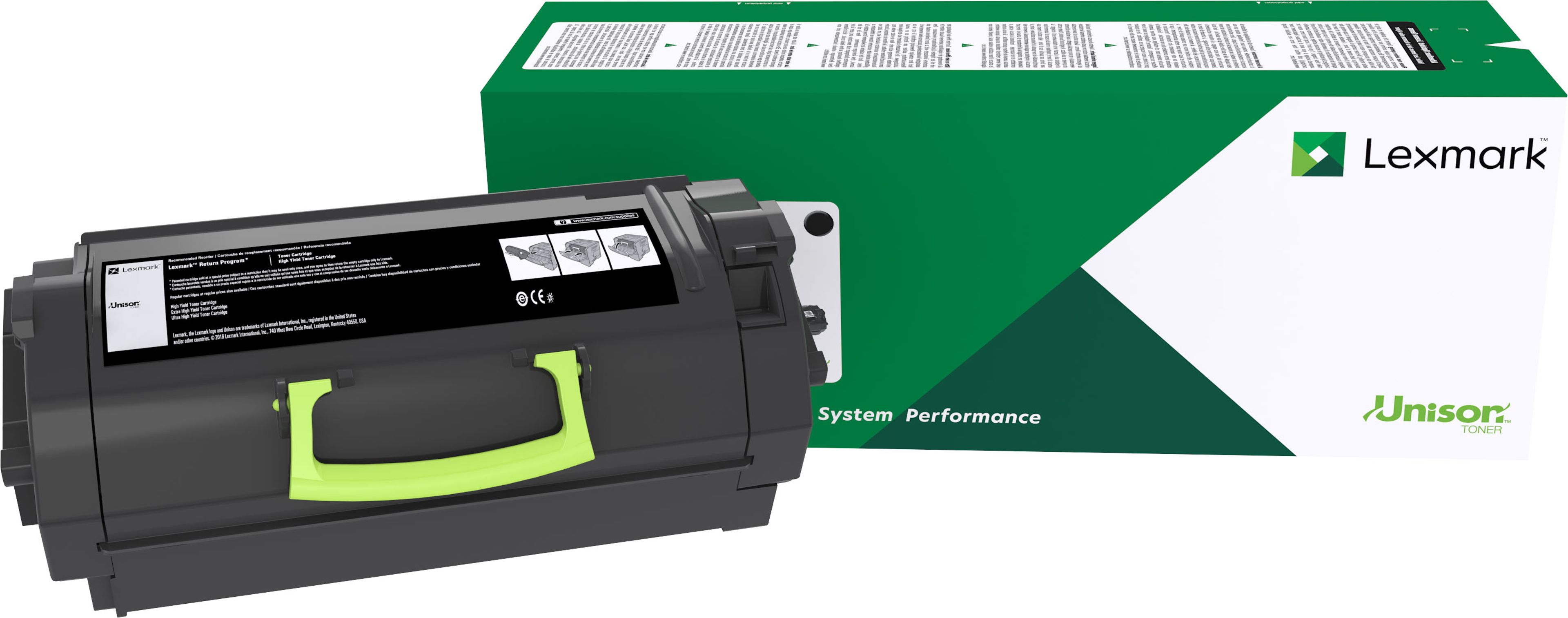 Lexmark Toner 62D2X00 622X schwarz