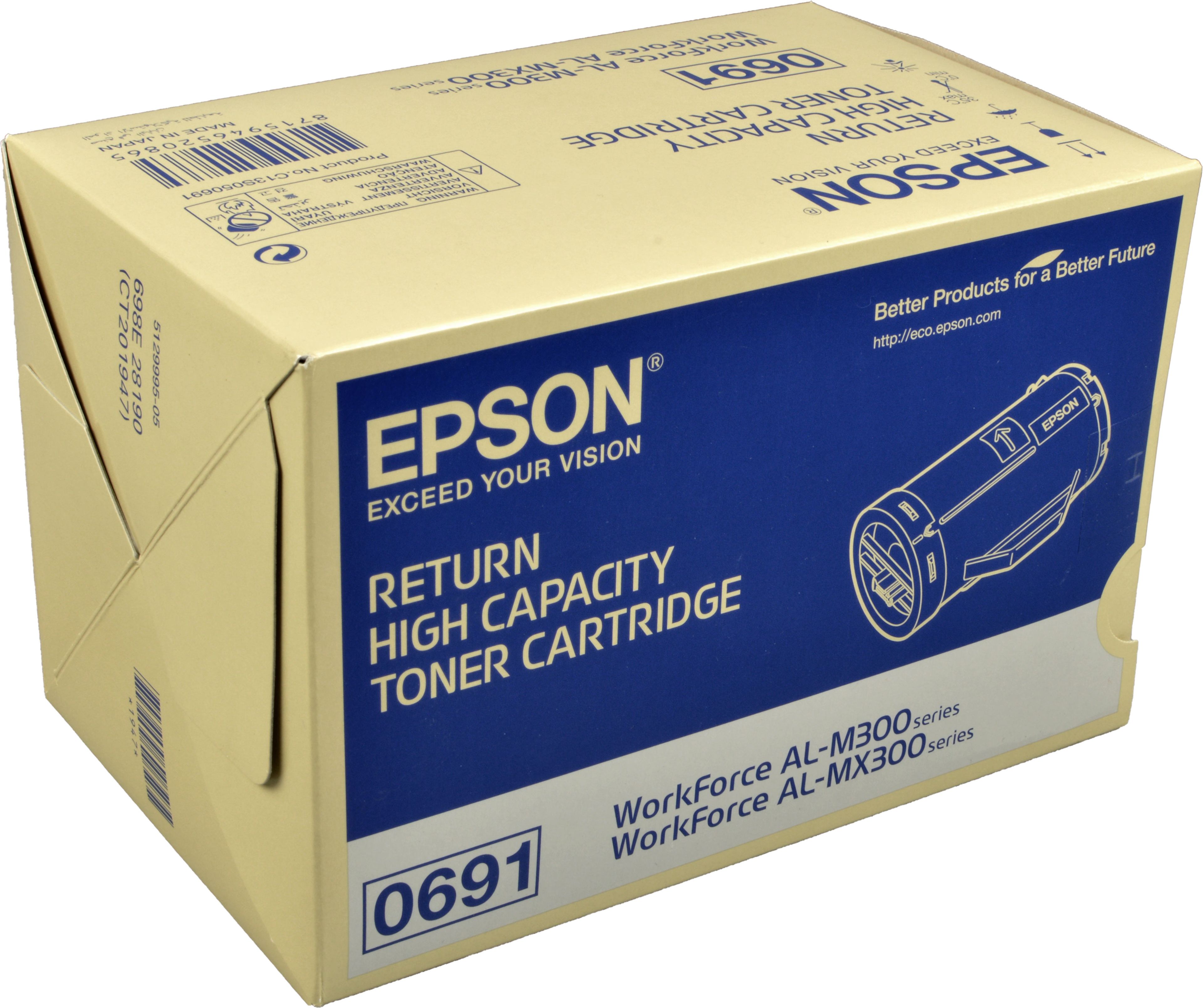 Epson Toner C13S050691 schwarz