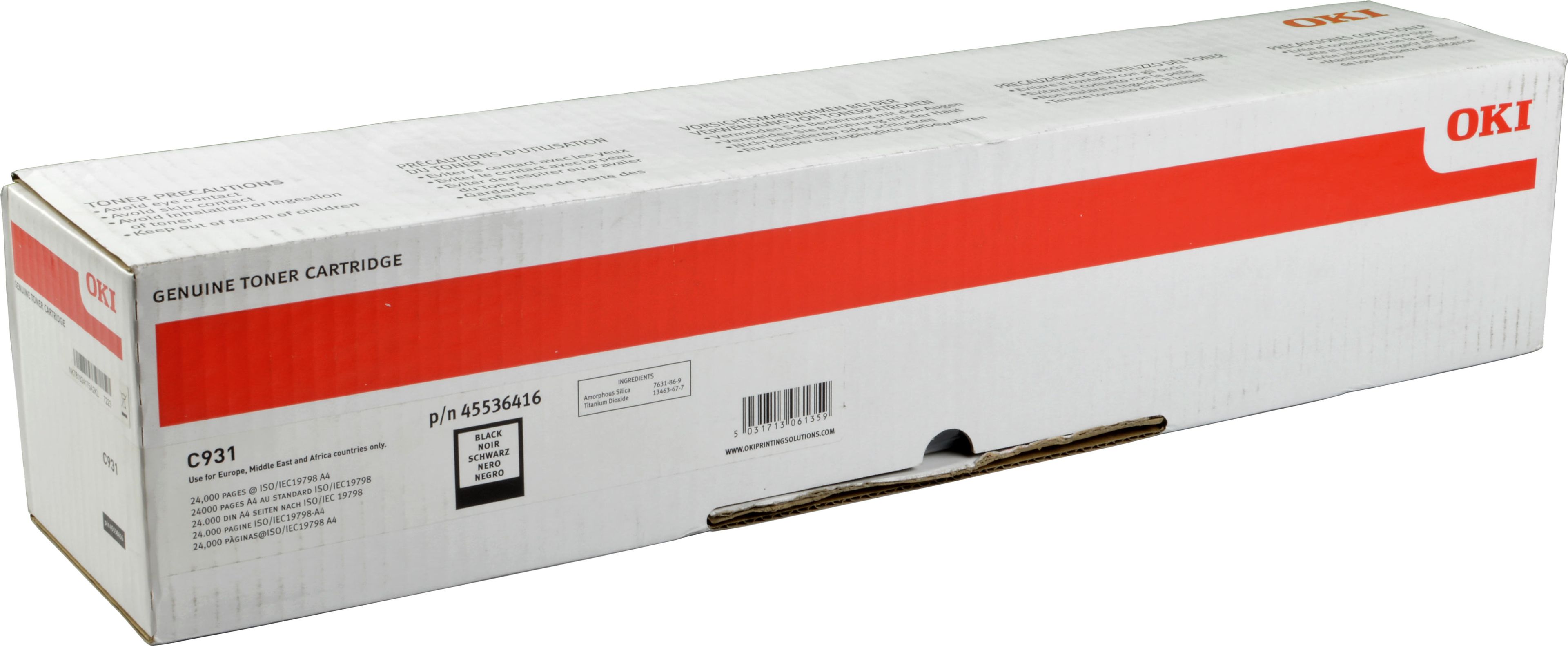 Oki Toner 45536416 schwarz