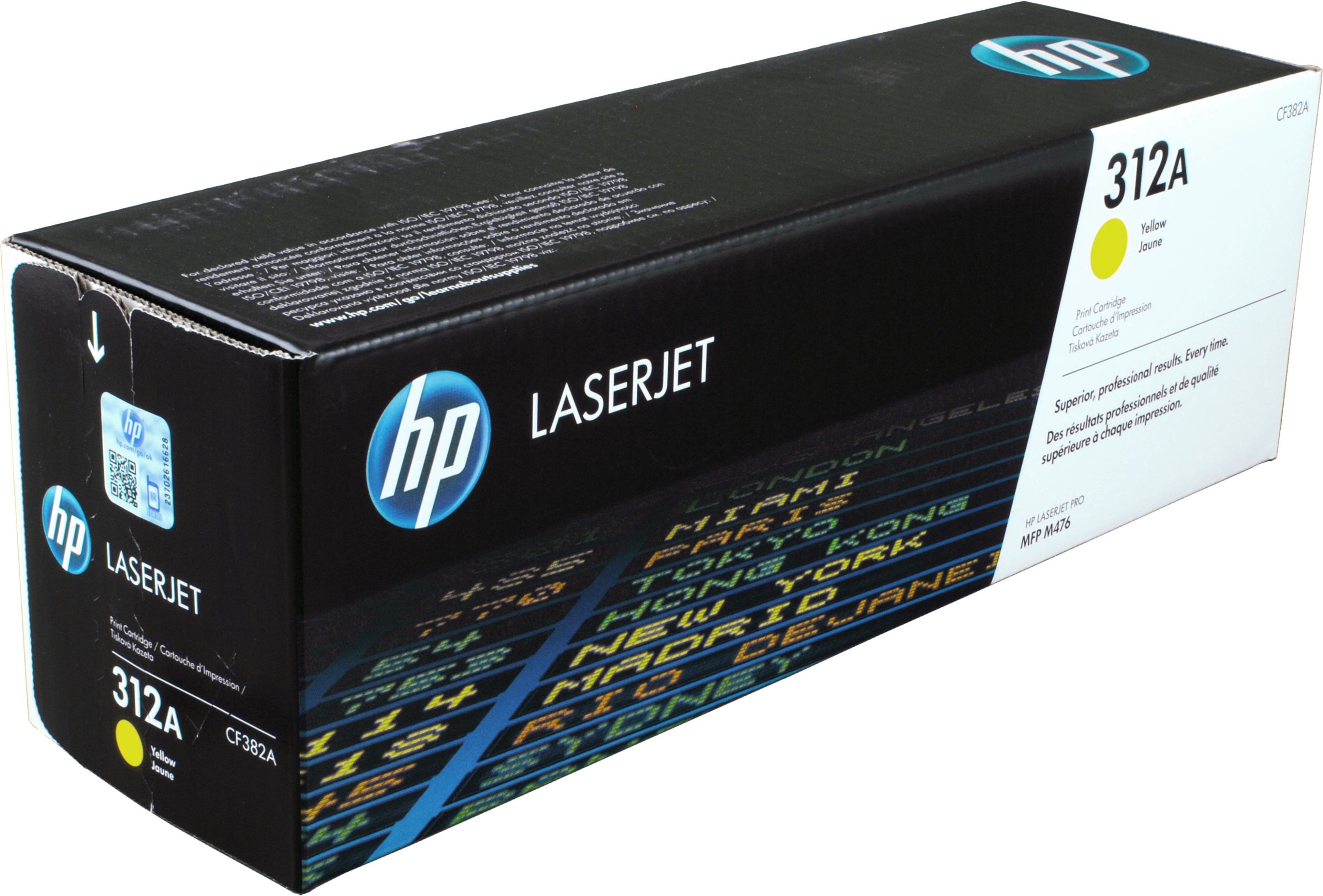 HP Toner CF382A 312A yellow