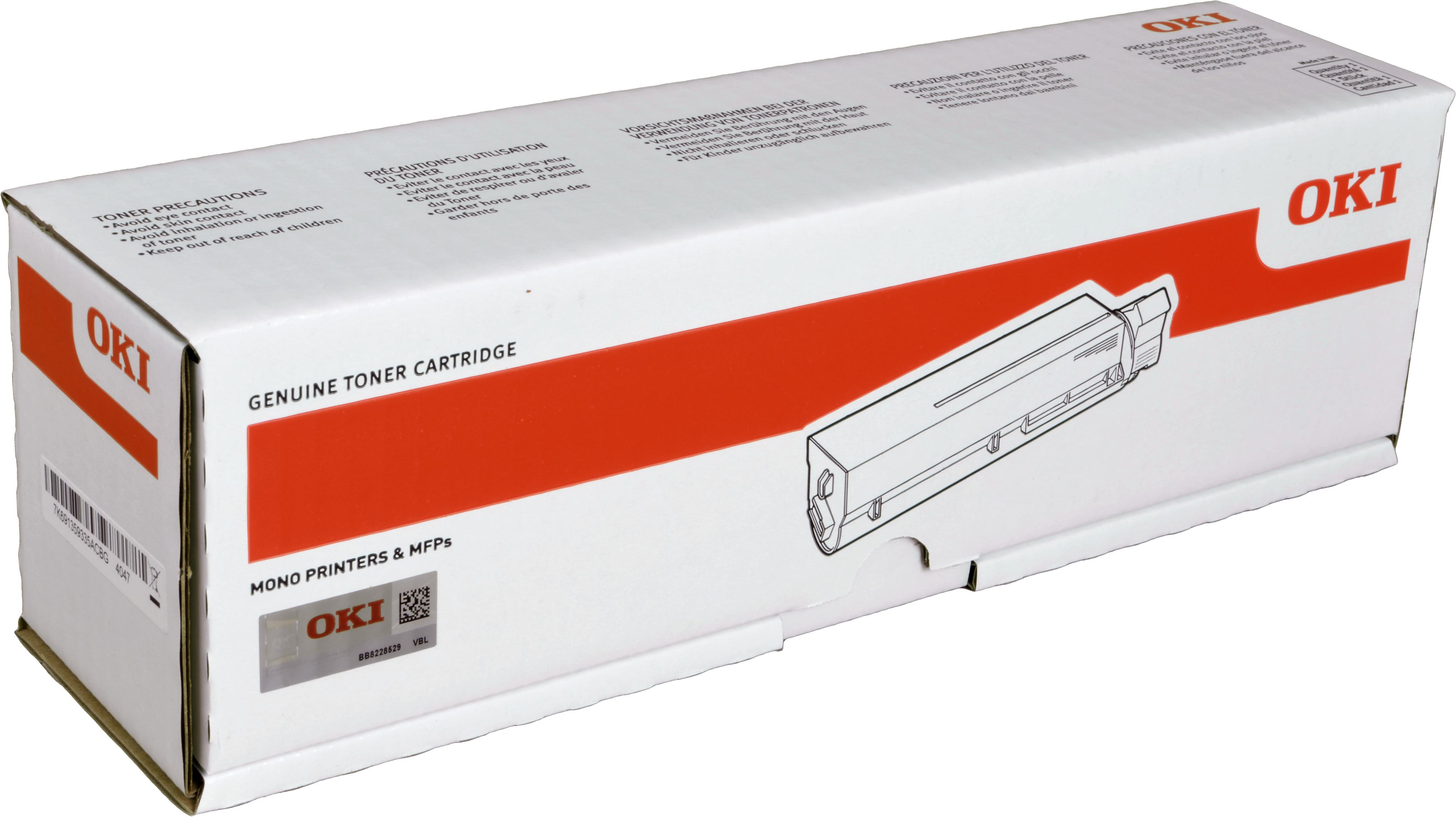 Oki Toner 45807106 schwarz
