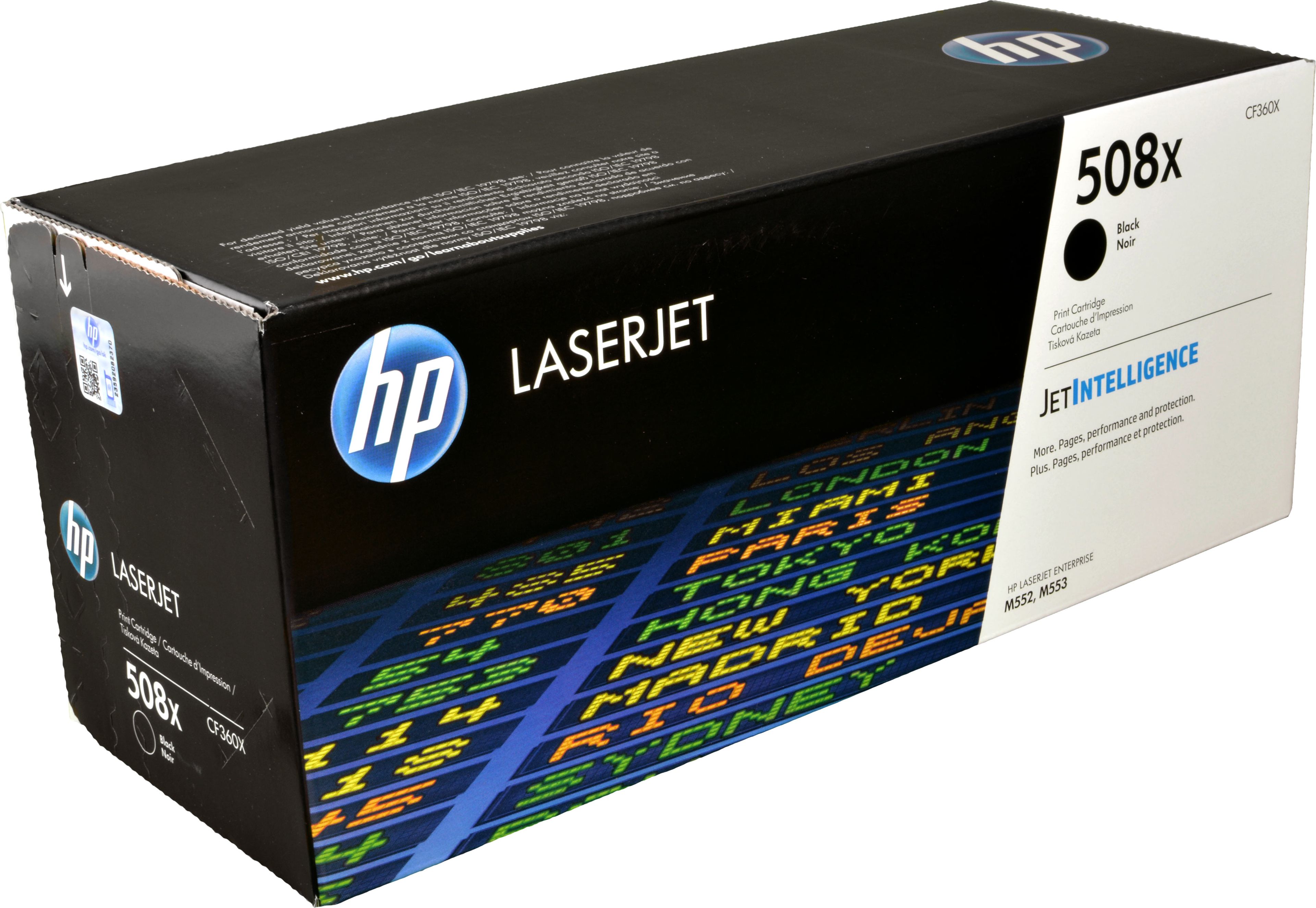 HP Toner CF360X 508X schwarz