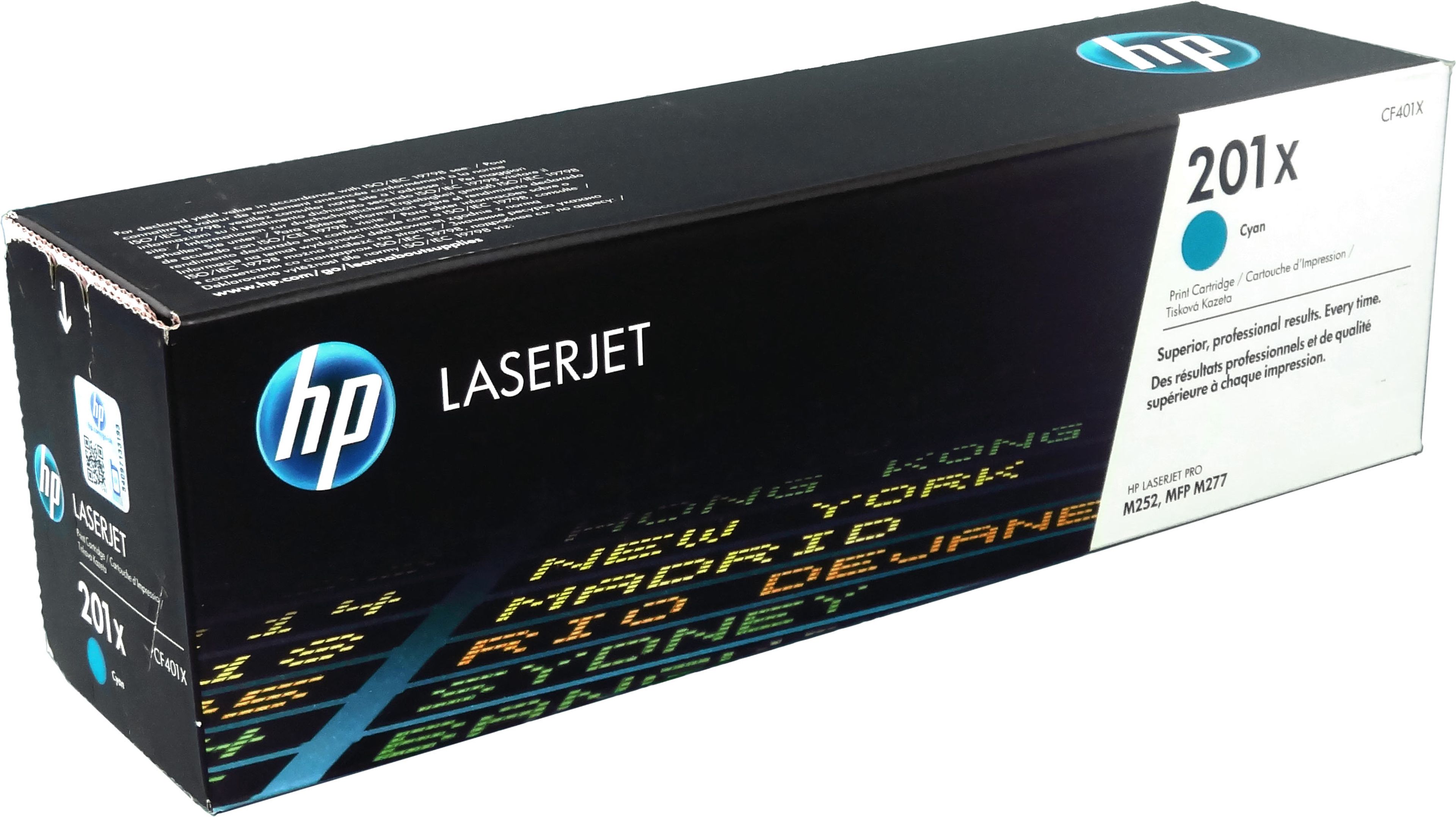 HP Toner CF401X 201X cyan