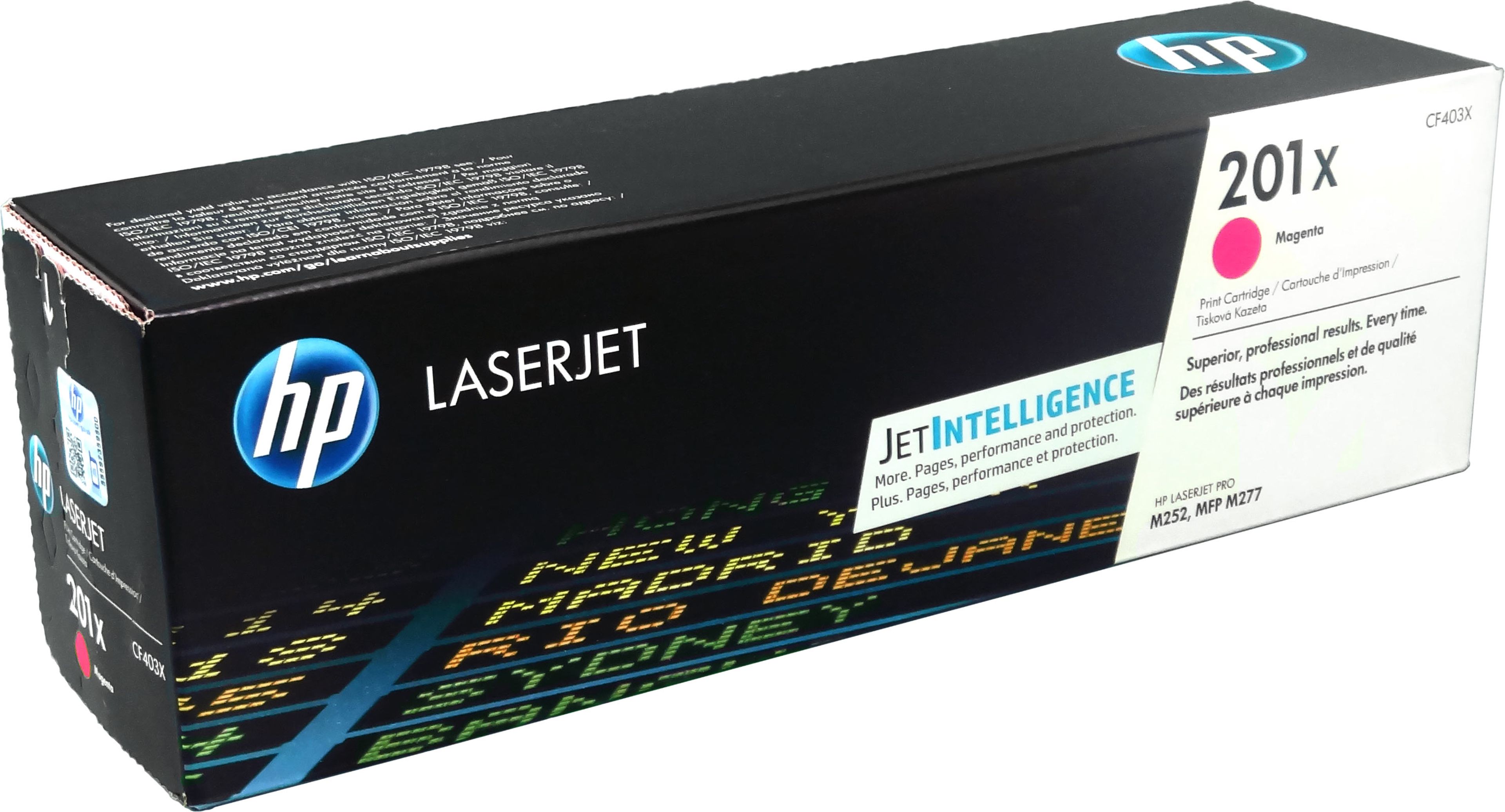 HP Toner CF403X 201X magenta