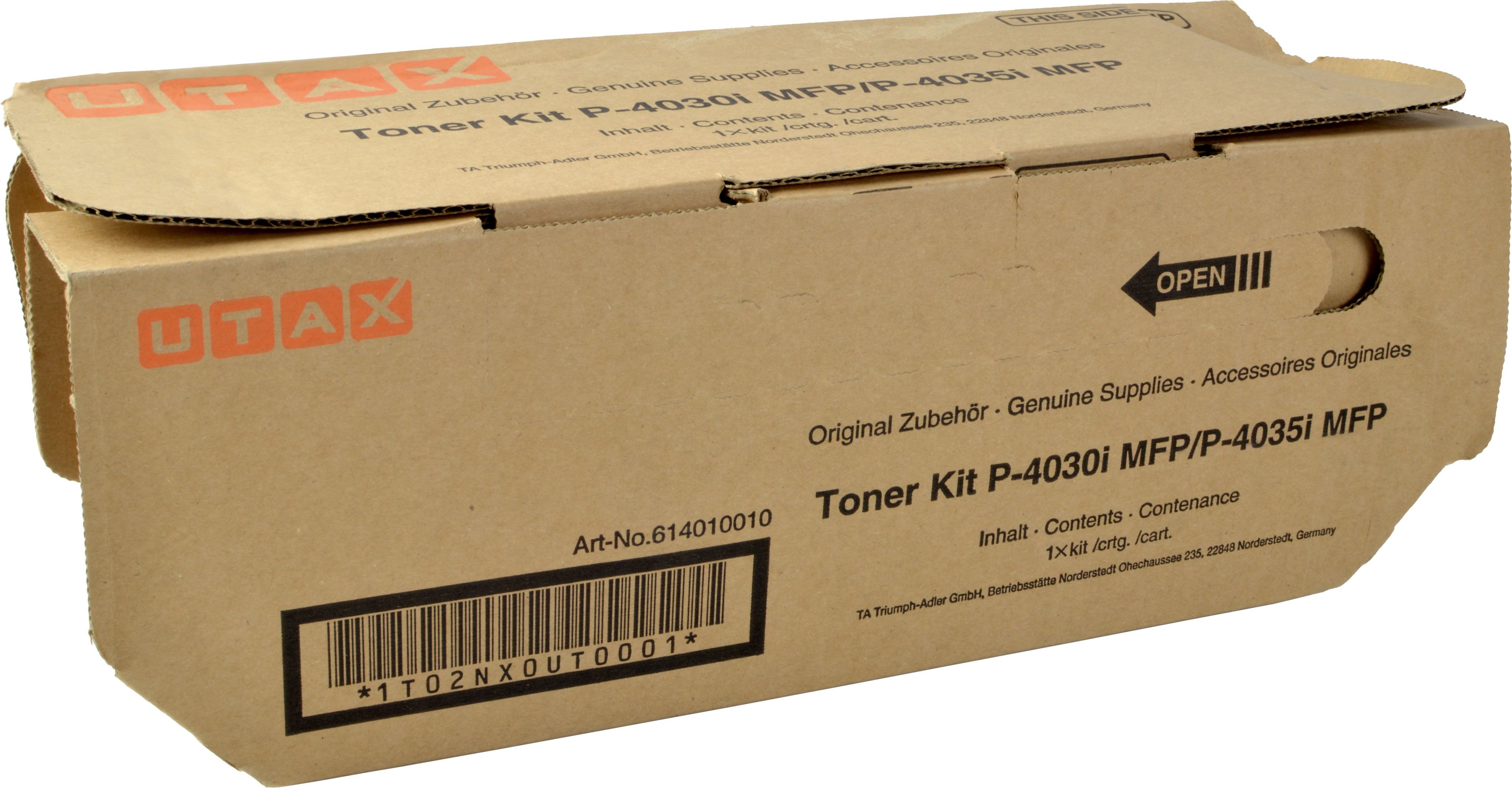 Utax Toner 614010010 schwarz