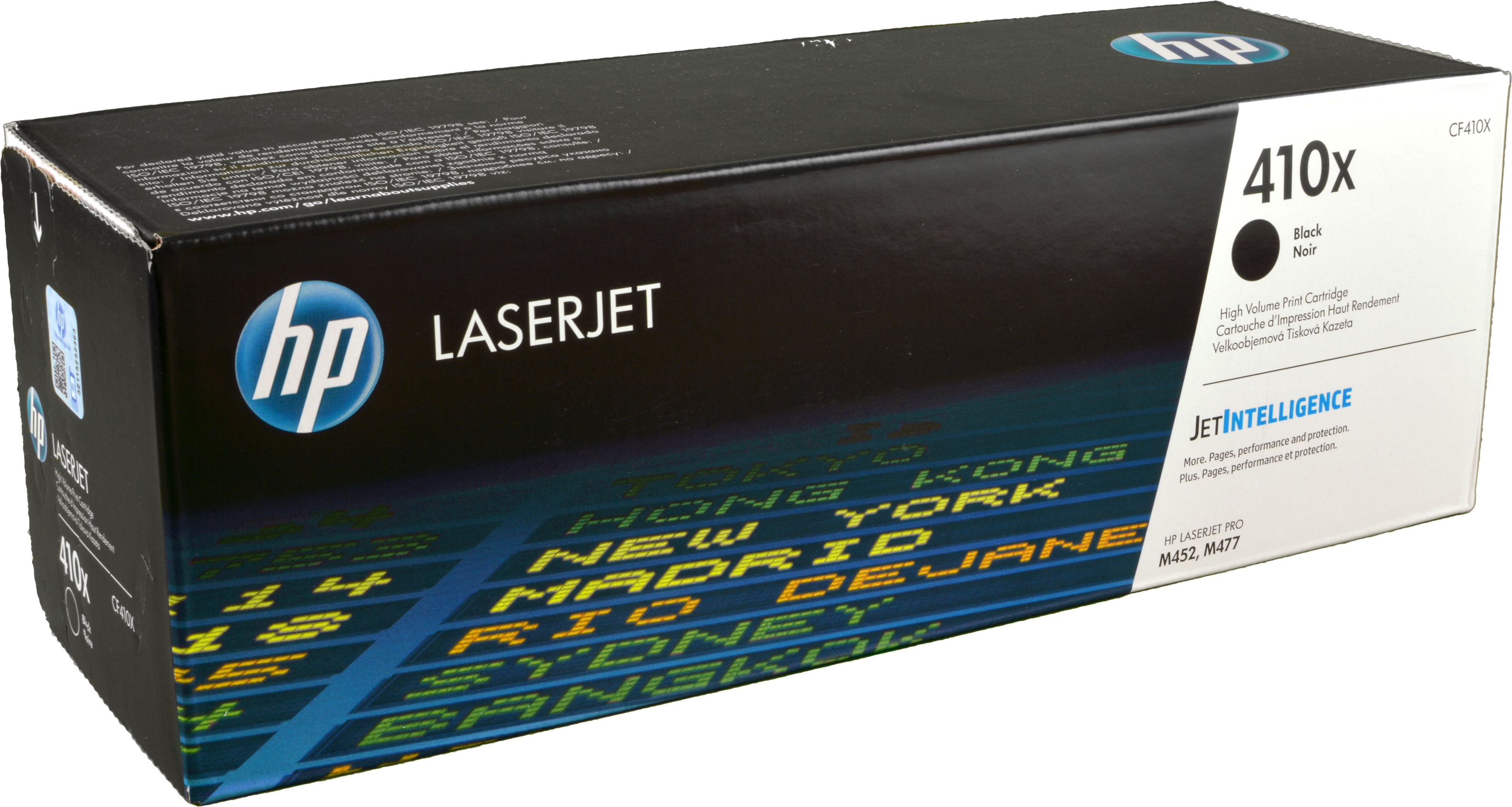 HP Toner CF410X 410X schwarz