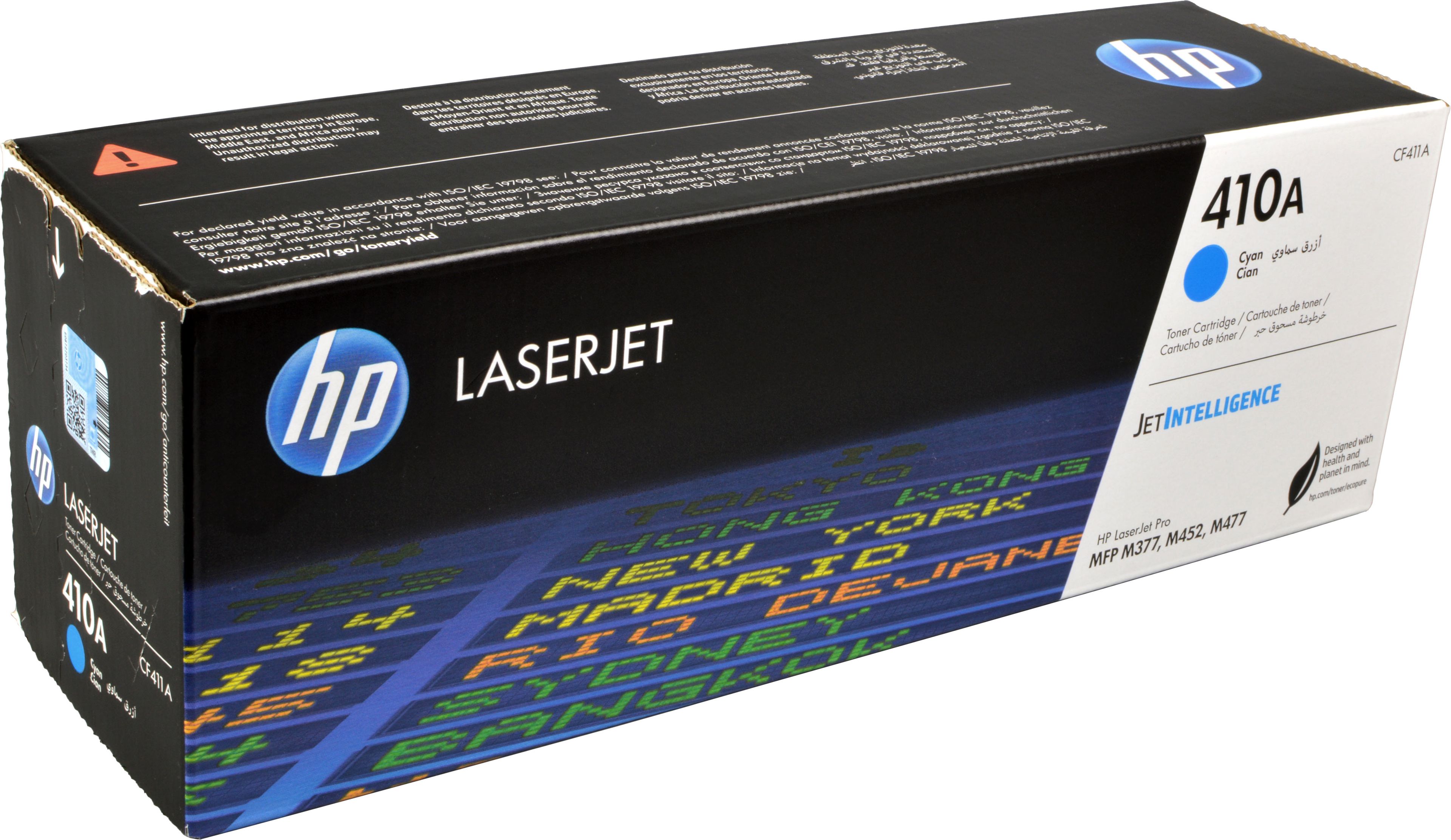 HP Toner CF411A 410A cyan