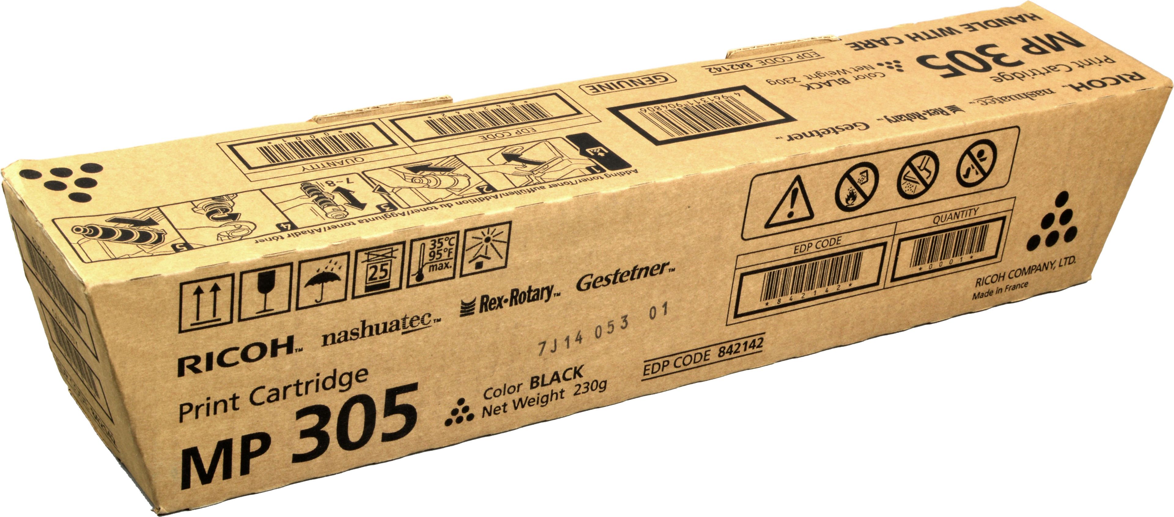 Ricoh Toner 842347 MP305 schwarz OEM