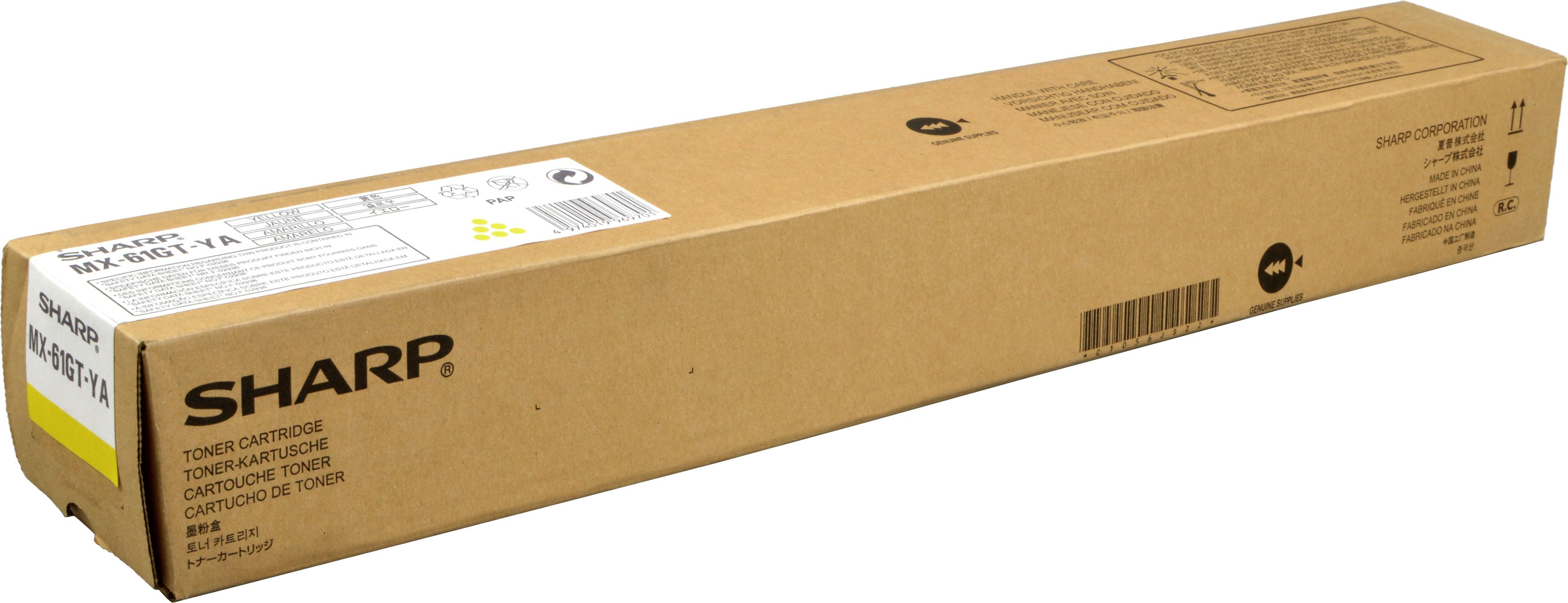 Sharp Toner MX-61GTYA yellow