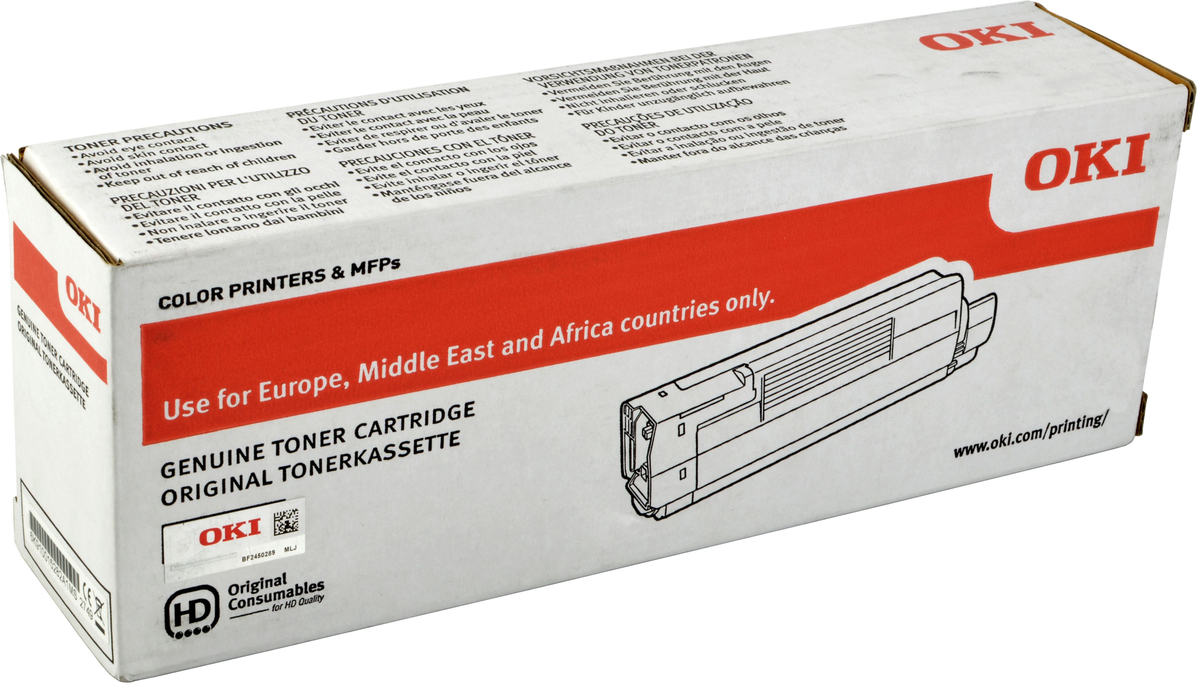 Oki Toner 46507506 magenta