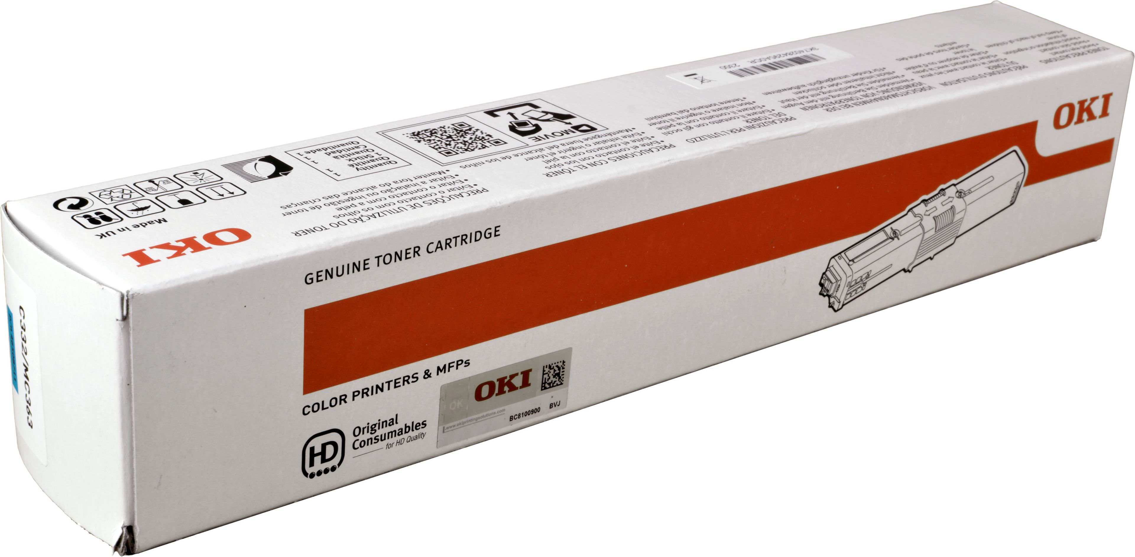 Oki Toner 46508711 cyan