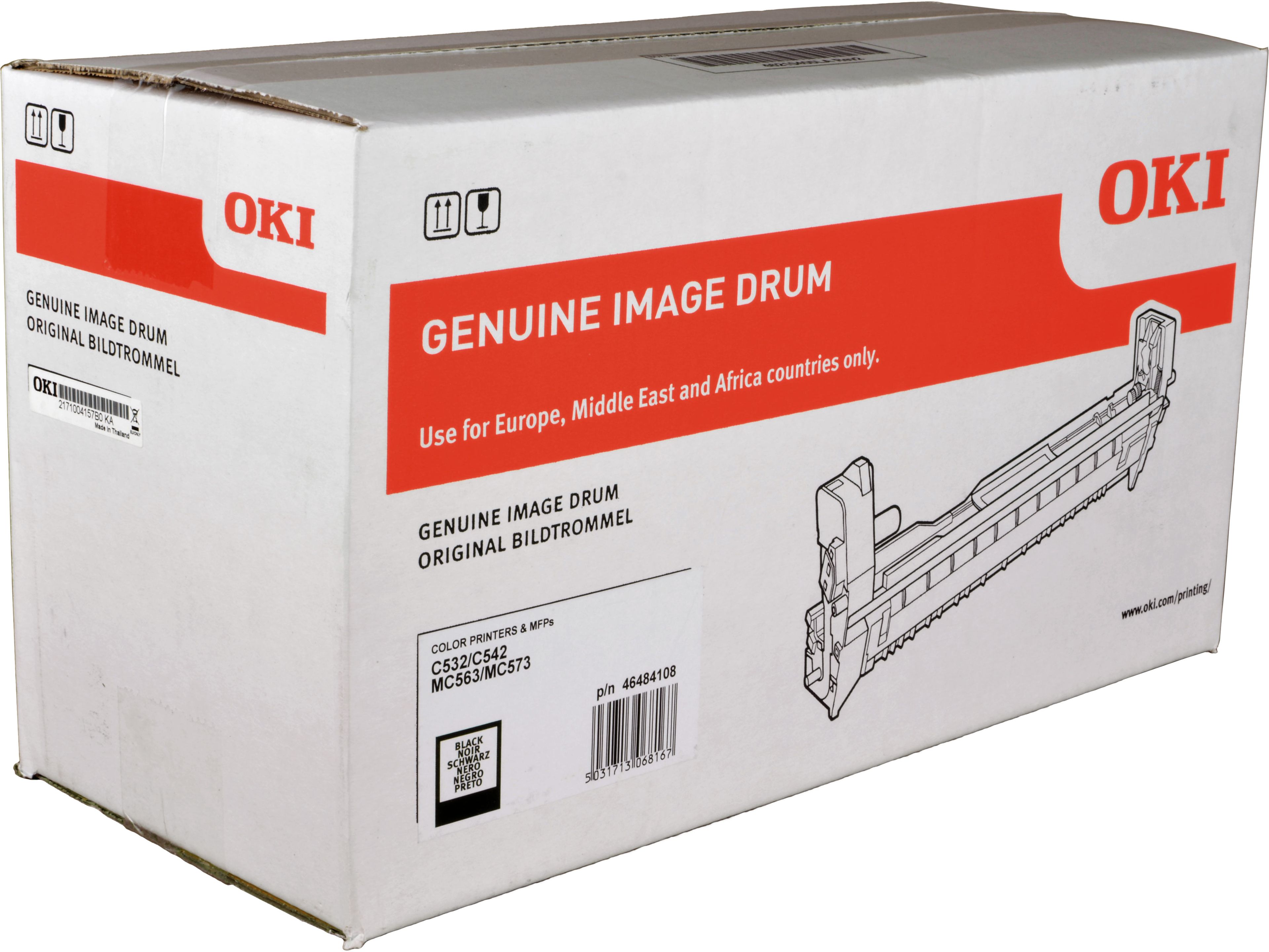 Oki Trommel 46484108 schwarz