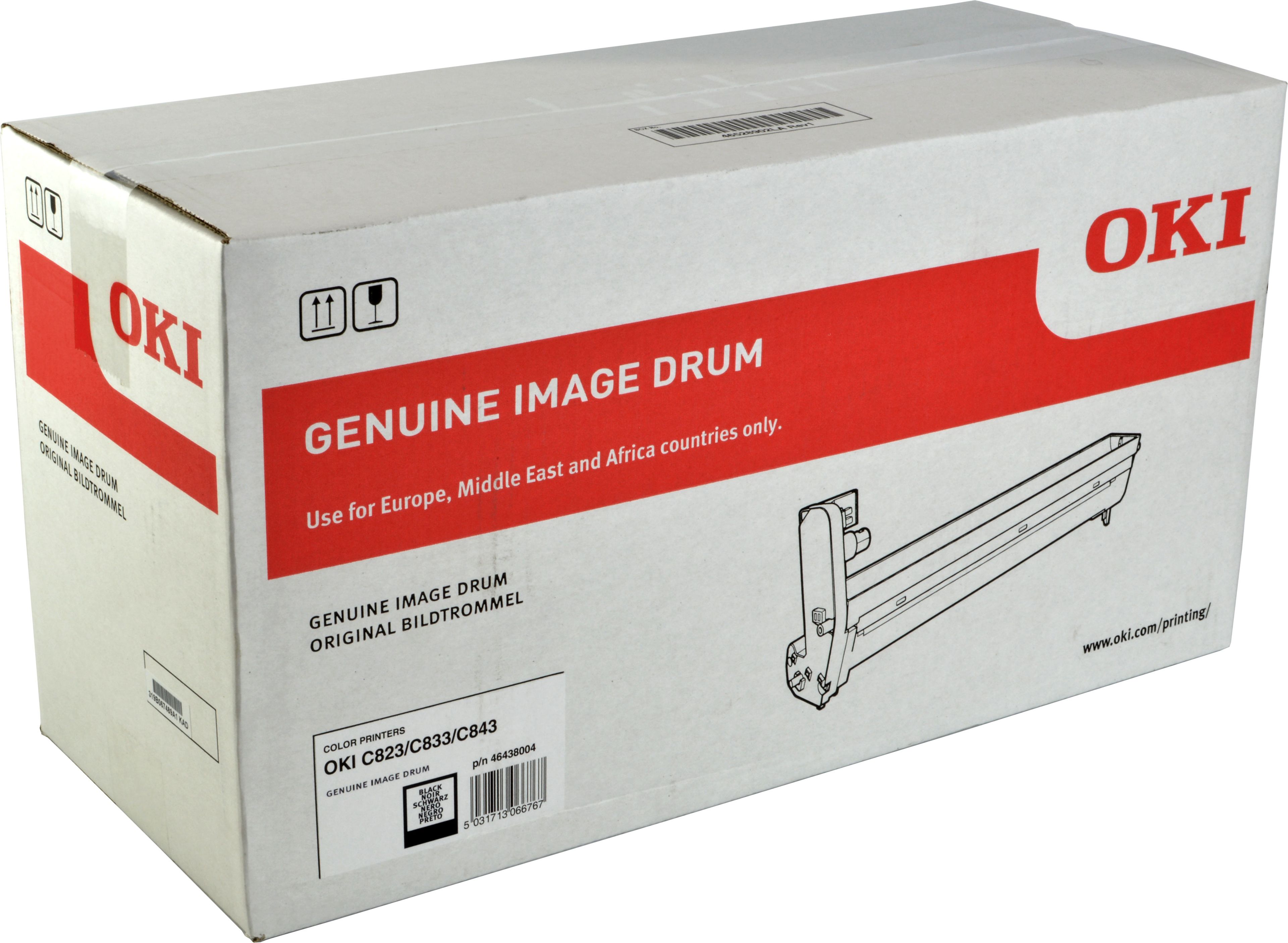 Oki Trommel 46438004 schwarz