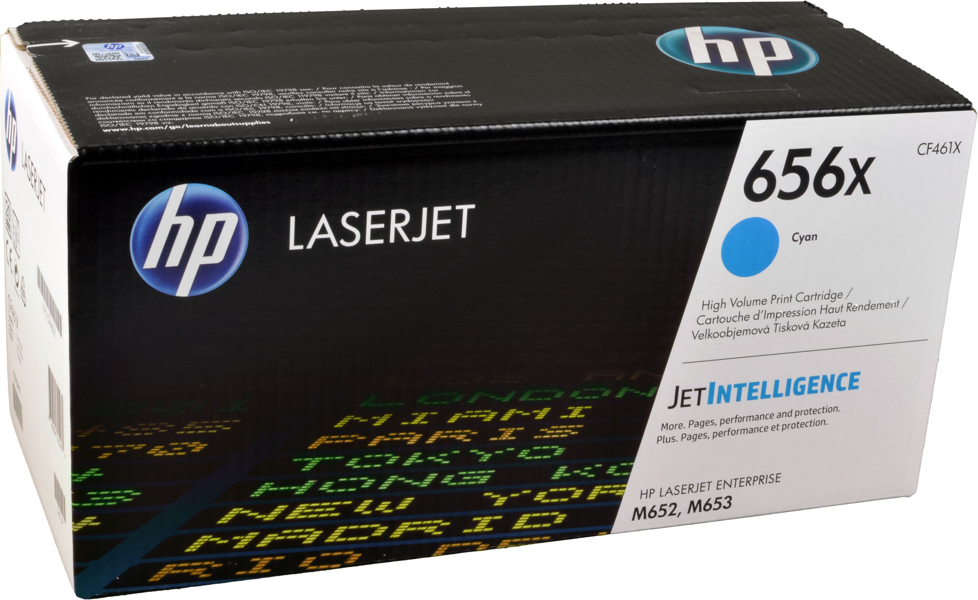 HP Toner CF461X 656X cyan