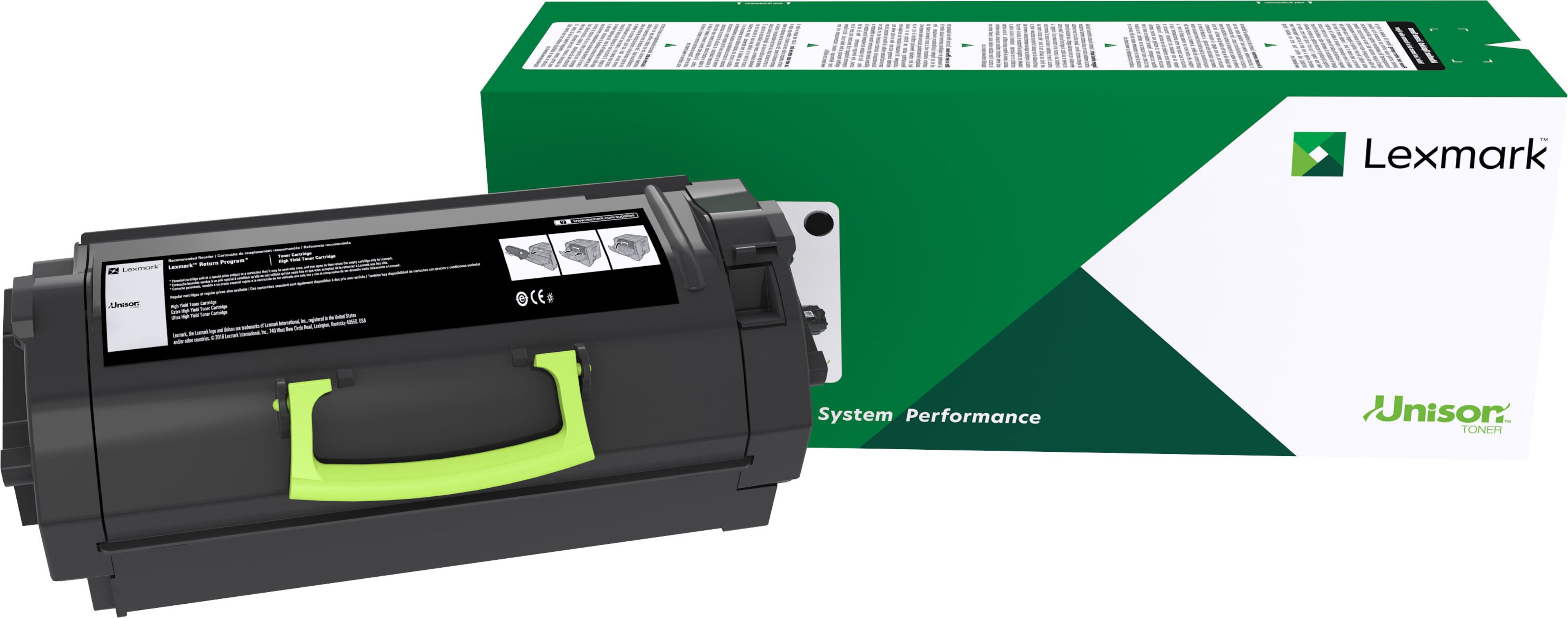 Lexmark Toner 63B2H00 schwarz