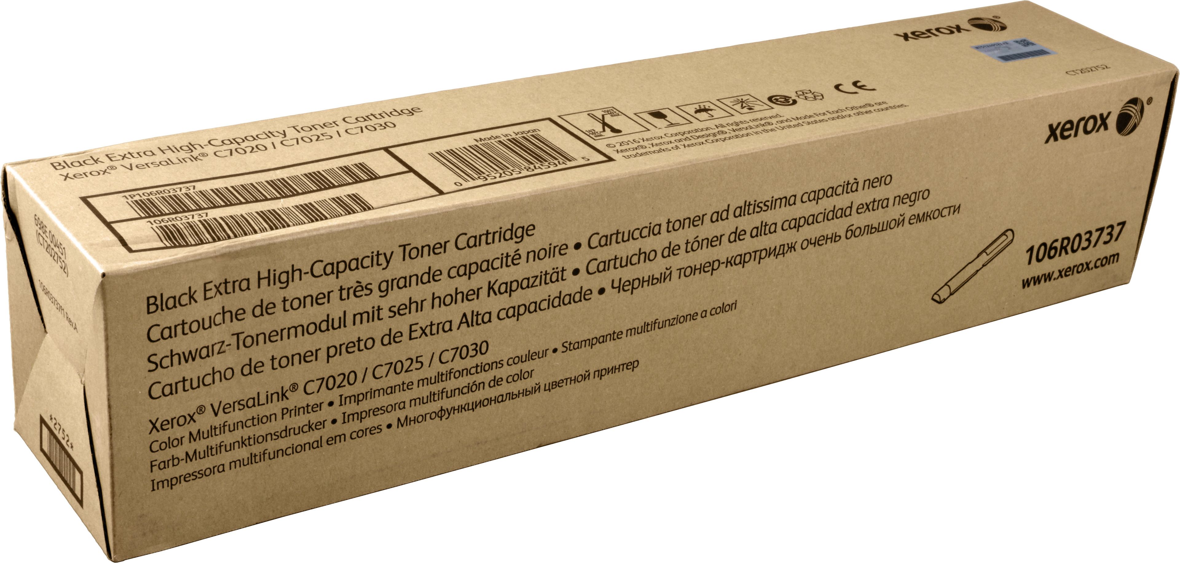 Xerox Toner 106R03737 schwarz
