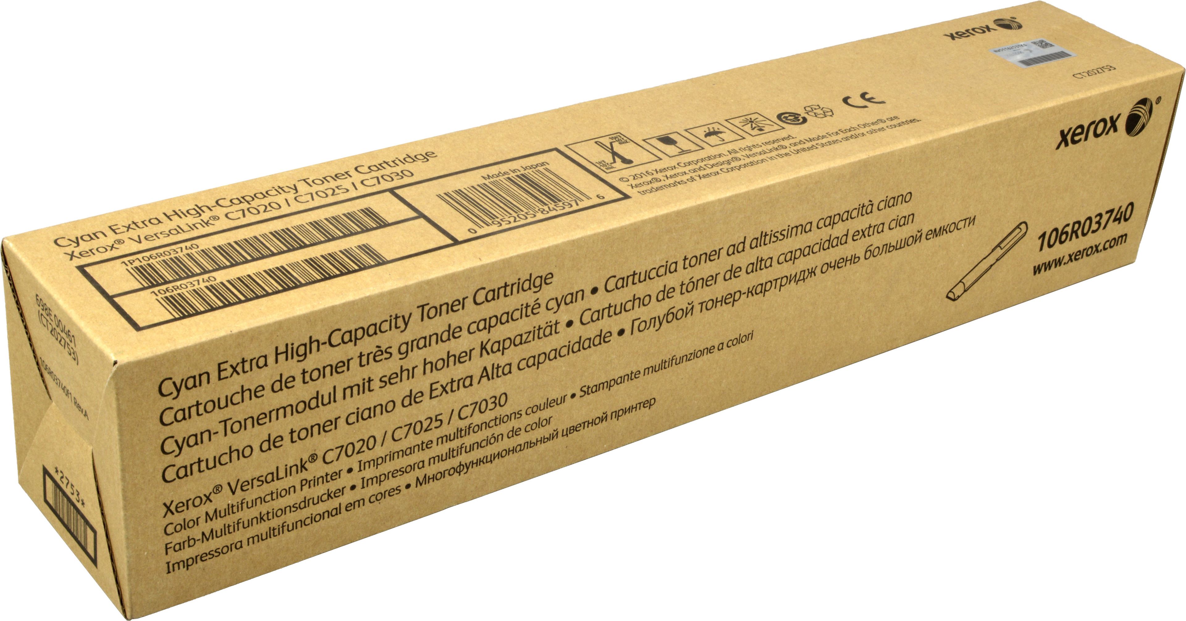 Xerox Toner 106R03740 cyan