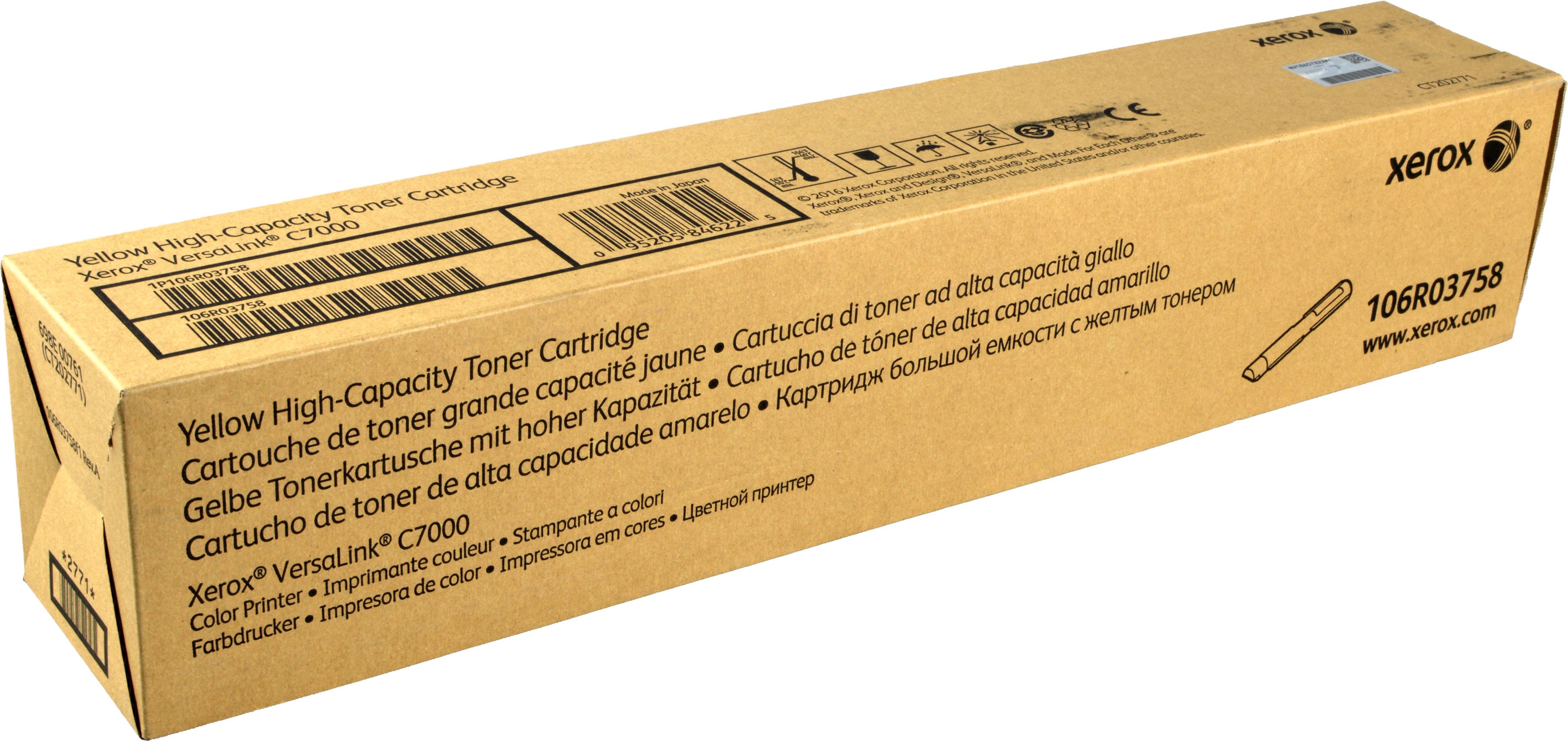 Xerox Toner 106R03758 yellow