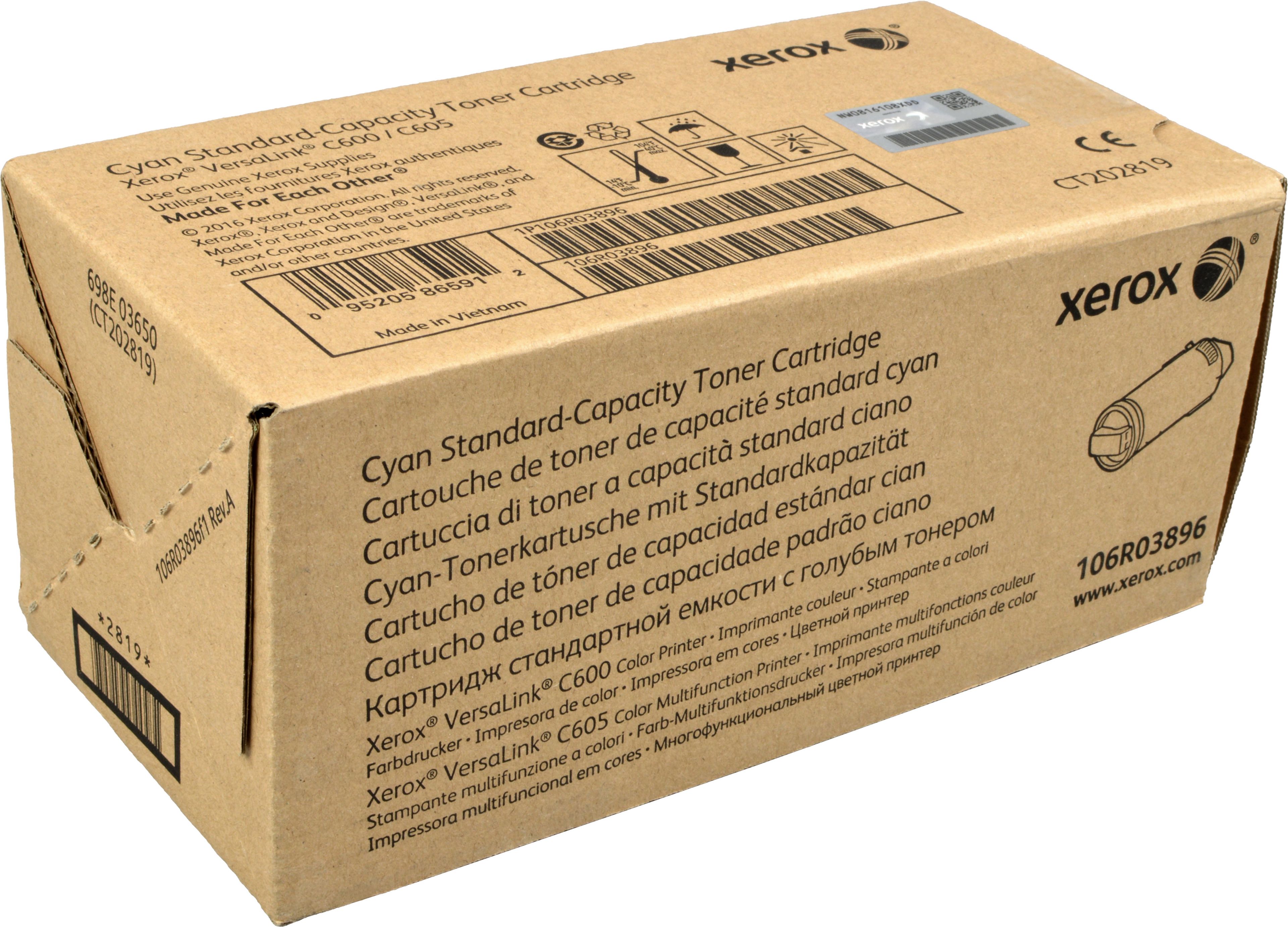 Xerox Toner 106R03896 cyan